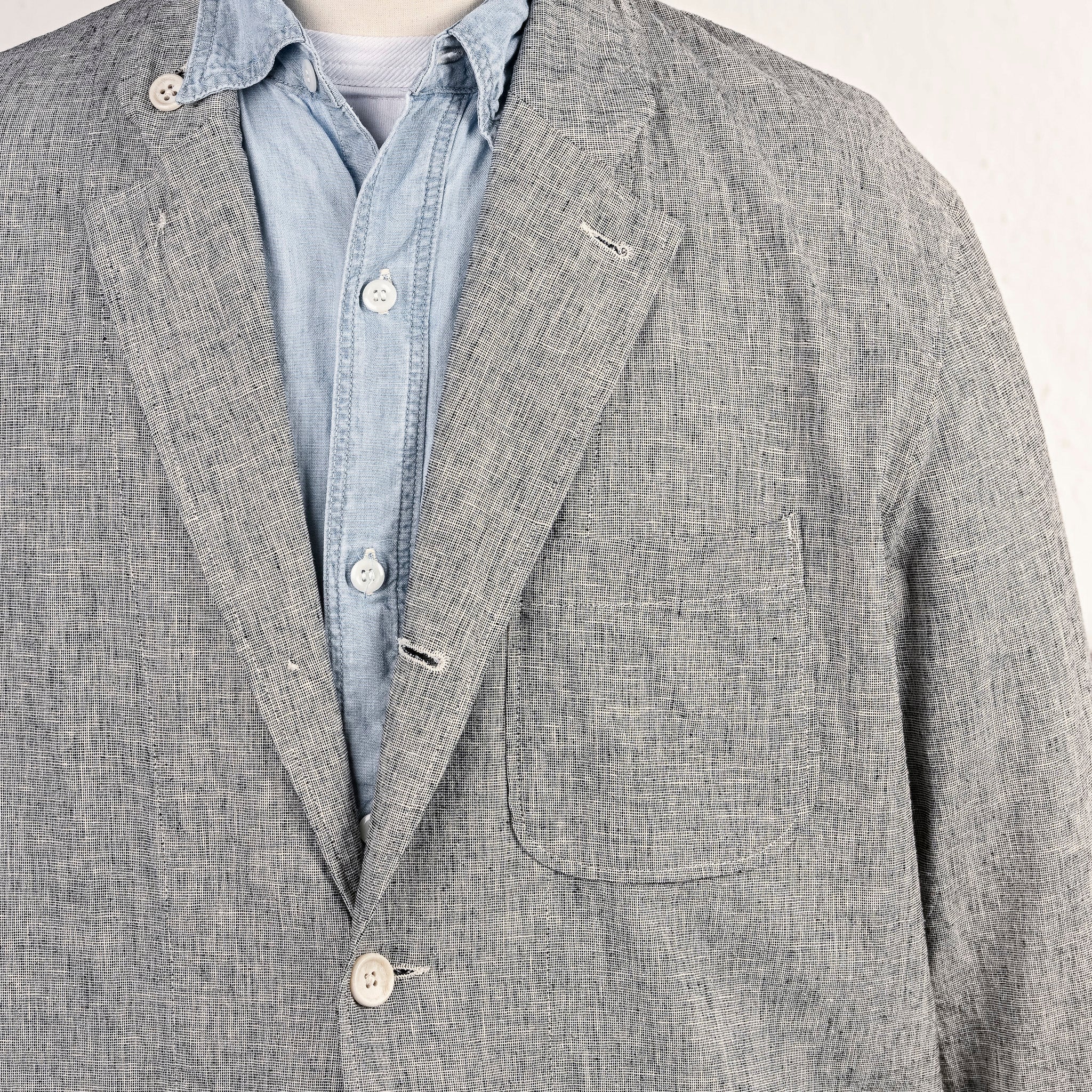 Engineered Garments Loiter Jacket Heather Grey Melange – Frans