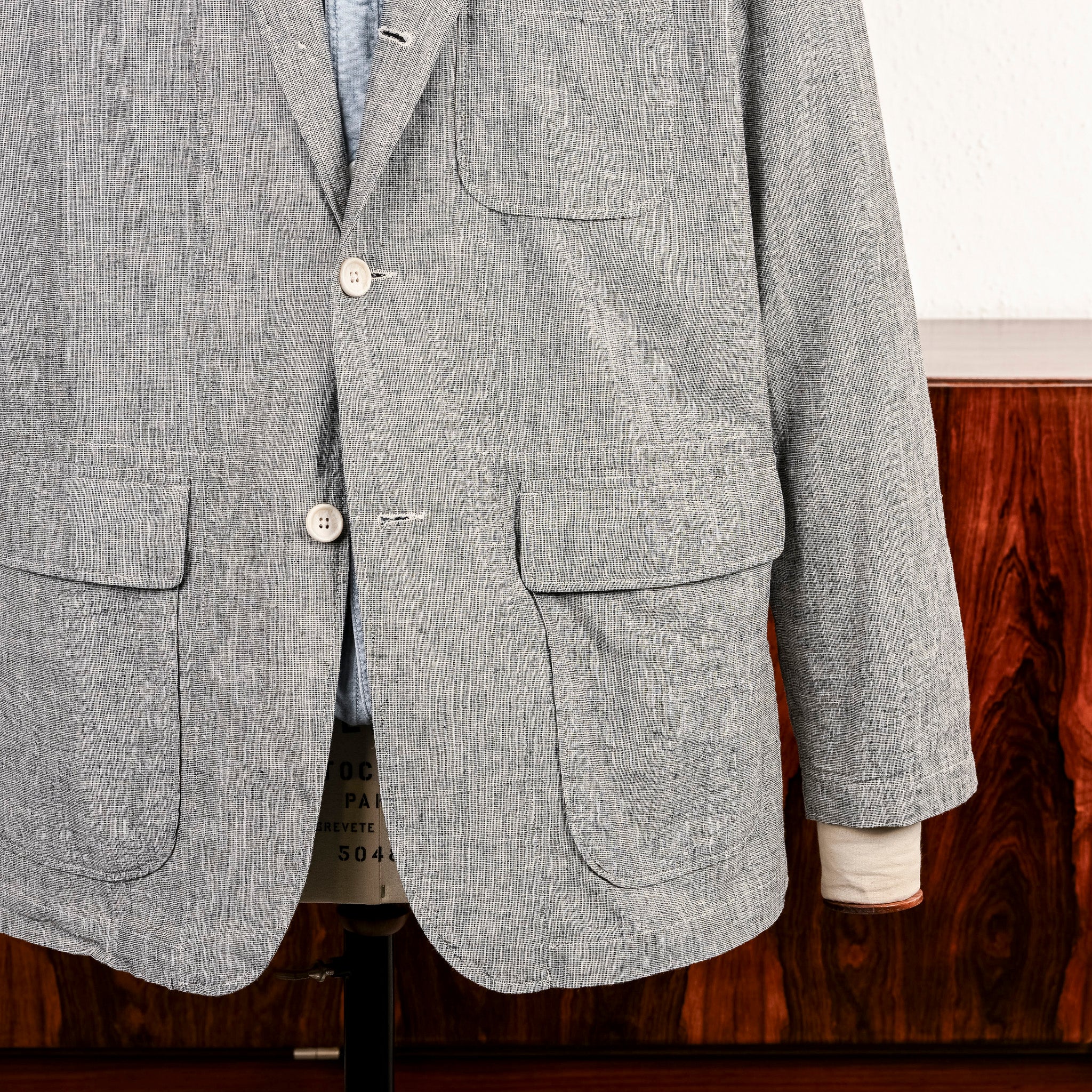 Engineered Garments Loiter Jacket Heather Grey Melange – Frans