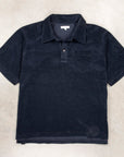 Engineered Garments Polo Dk. Navy CP Terry Cloth