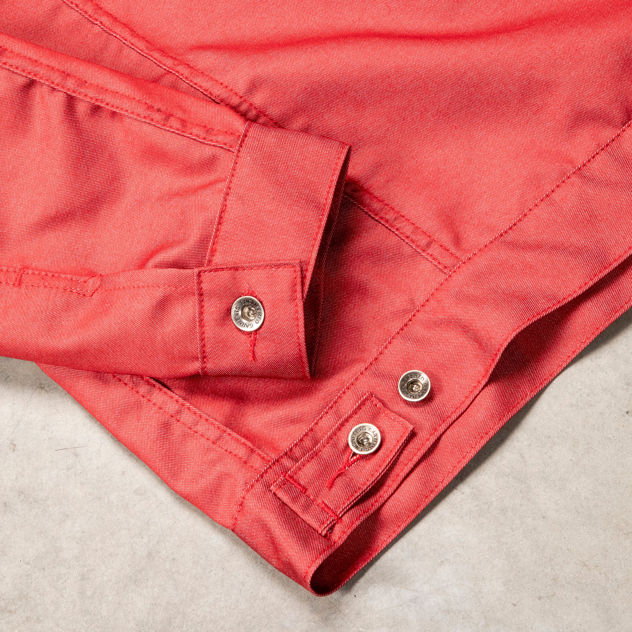 Engineered Garments Type 5 Jean Jacket Red CP Denim – Frans Boone
