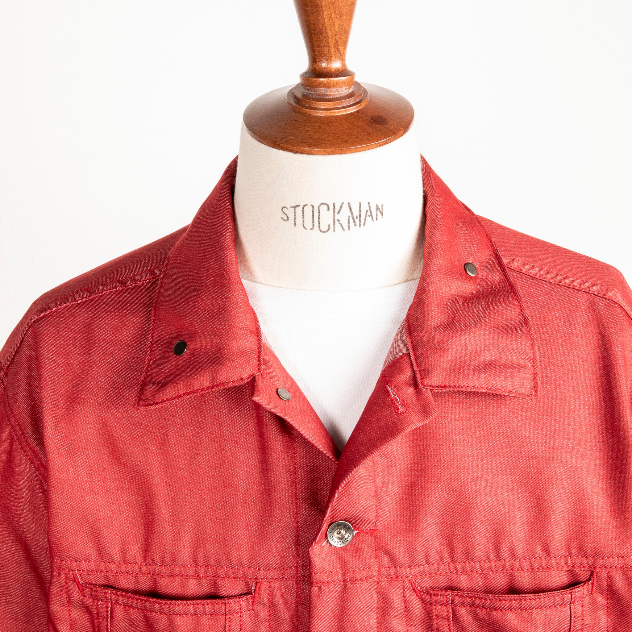 ジャケット・アウター 23AW ENGINEERED GARMENTS BA Shirt Jacket Engineered Garments Type 5 Jean Jacket Red CP Denim – Frans Boone