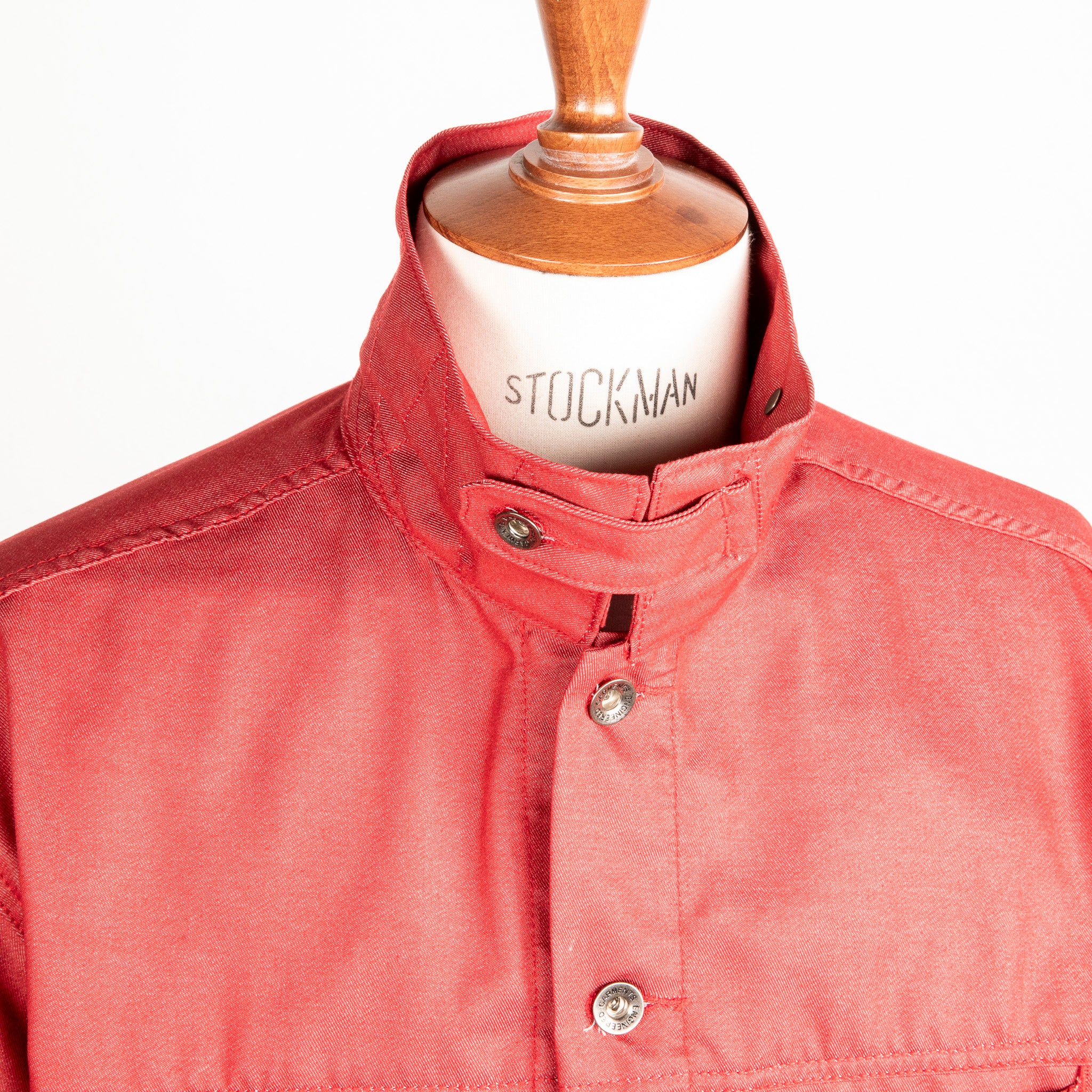 Engineered Garments Type 5 Jean Jacket Red CP Denim – Frans Boone
