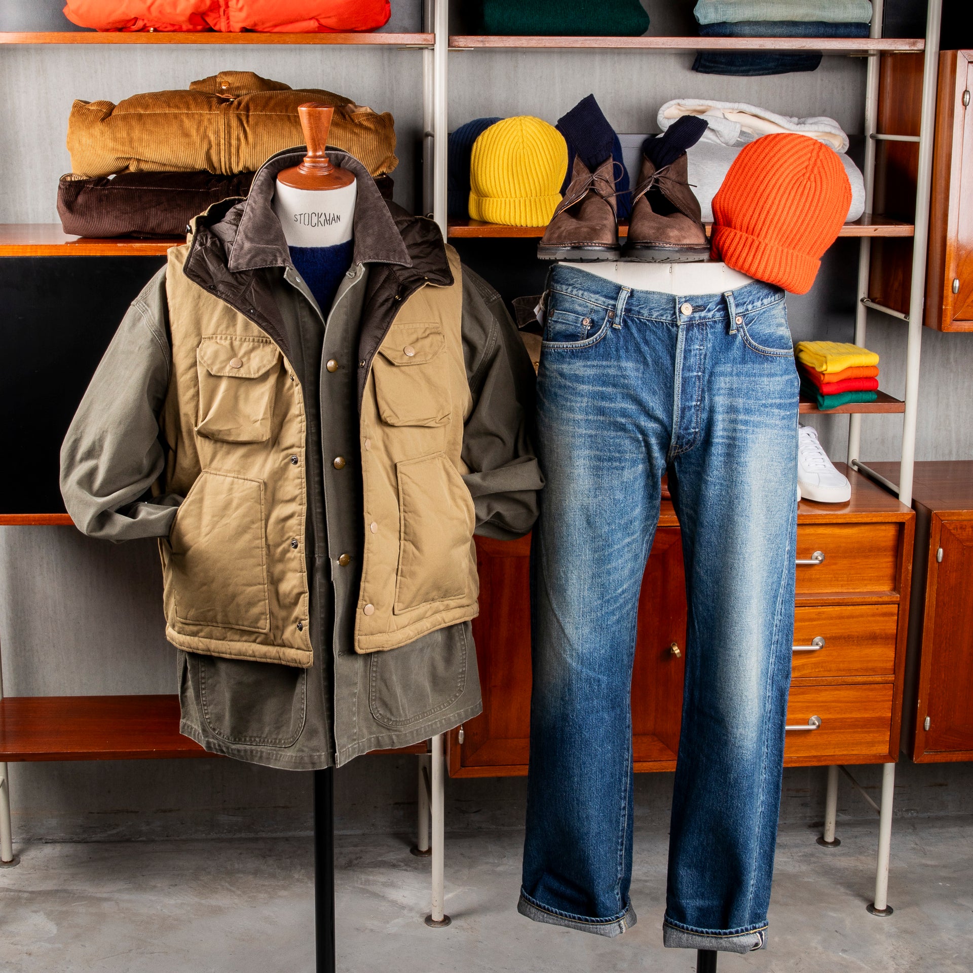 Engineered Garments Field Vest Khaki Nyco Twill – Frans Boone Store 