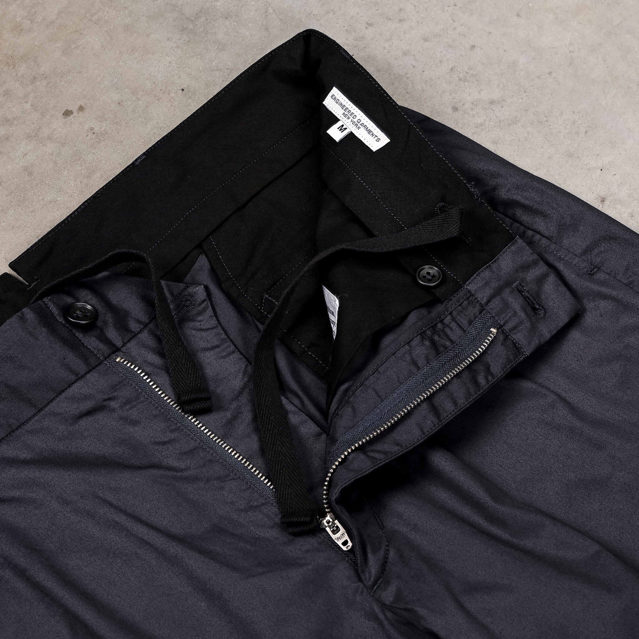 Engineered Garments Dark Navy Cotton High Count Twill Andover