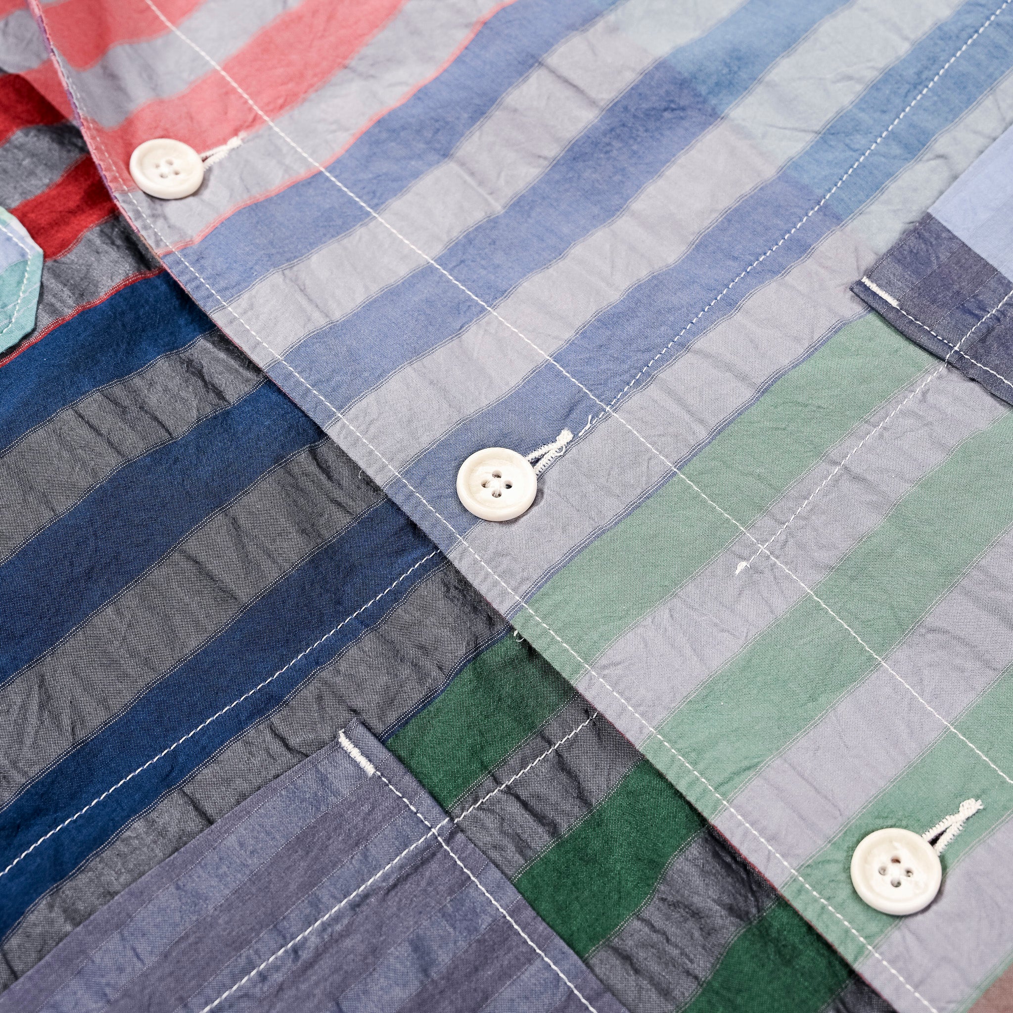 Engineered Garments Dayton Long Shirt Multi Color CP Big Plaid