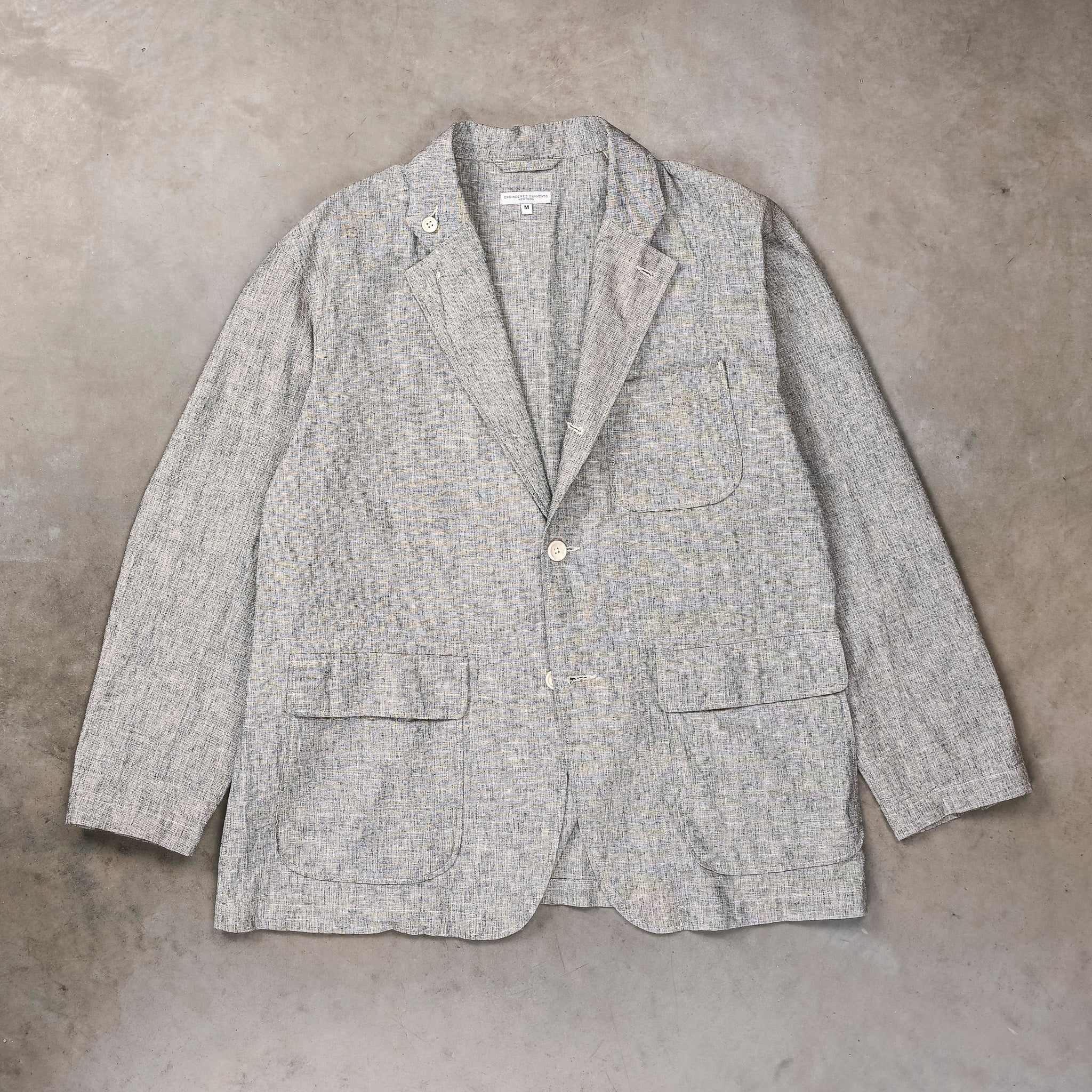 Engineered Garments Loiter Jacket Heather Grey Melange – Frans