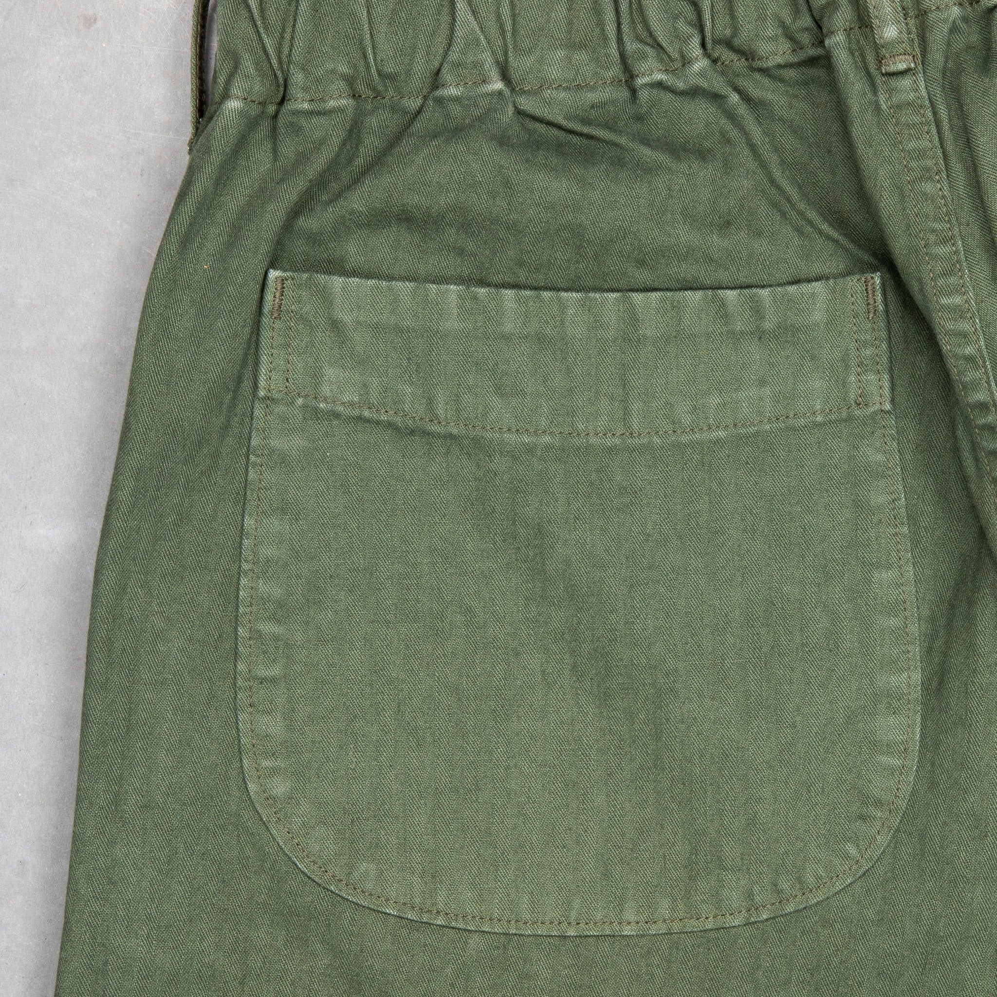 Orslow x Frans Boone French Work Pants Herringbone Green Used