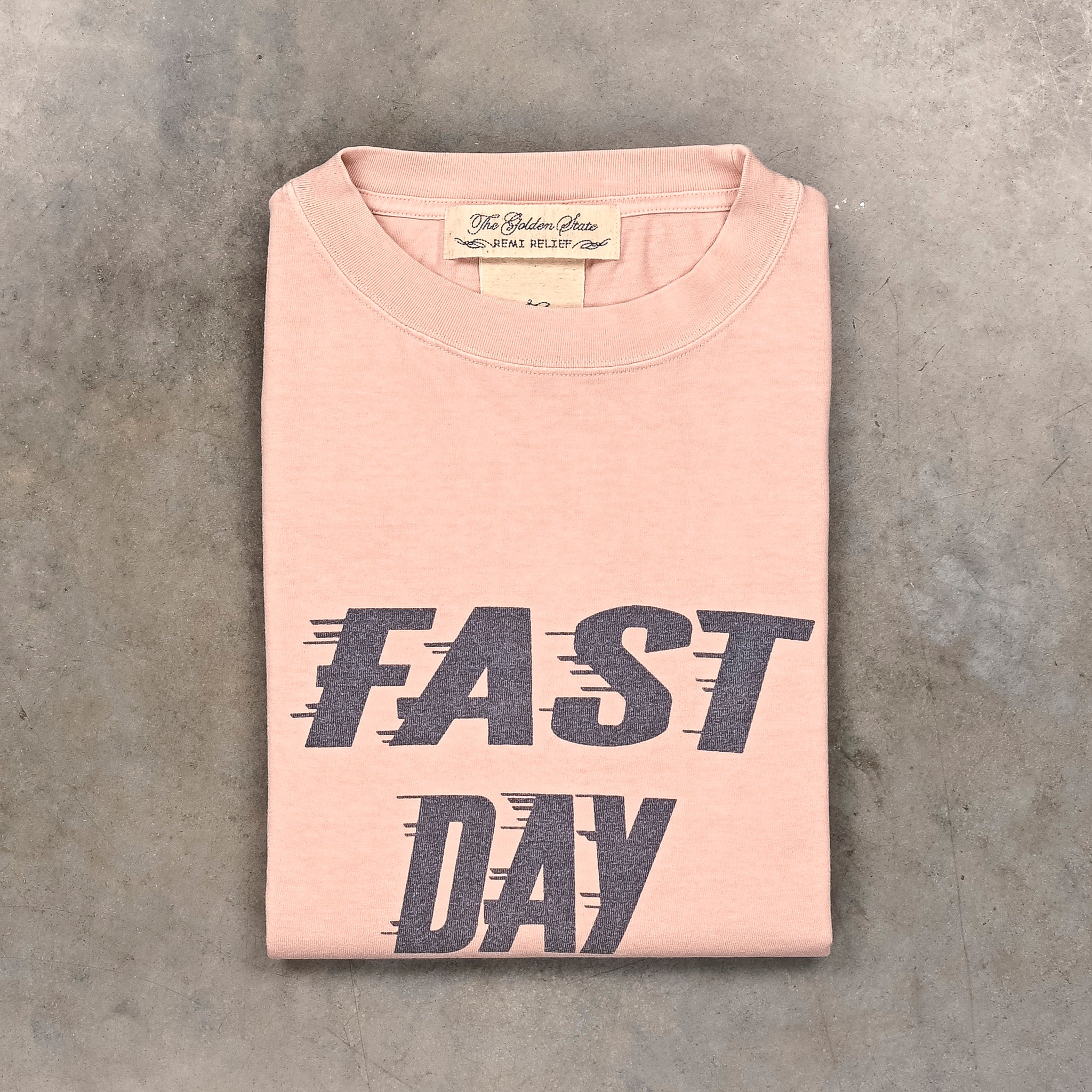 Remi Relief Hard SP Finish T-Shirt "Fast Day" L. Pink
