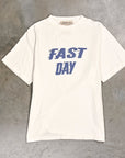 Remi Relief Hard SP Finish T-Shirt "Fast Day" Off-White