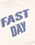 Remi Relief Hard SP Finish T-Shirt "Fast Day" Off-White