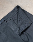 Stone Island Ghost Cotton linen Canvas Fatigue Trousers Slate Blue