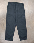 Stone Island Ghost Cotton linen Canvas Fatigue Trousers Slate Blue