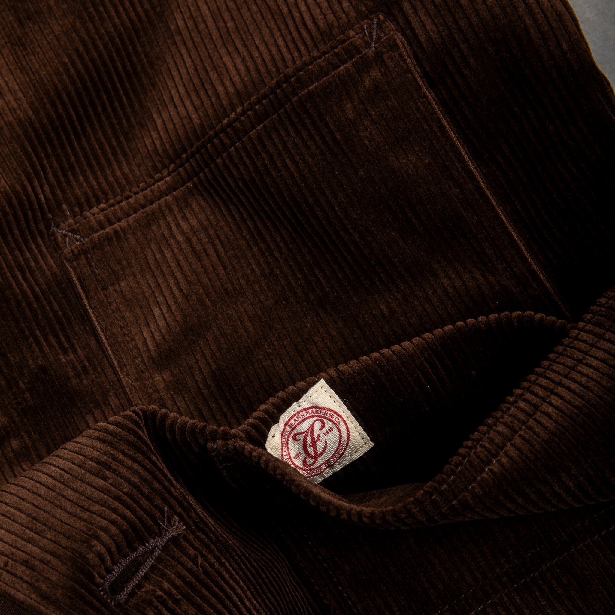 Fullcount x Frans Boone 2015 Chore Jacket 8-Wale Corduroy Brown