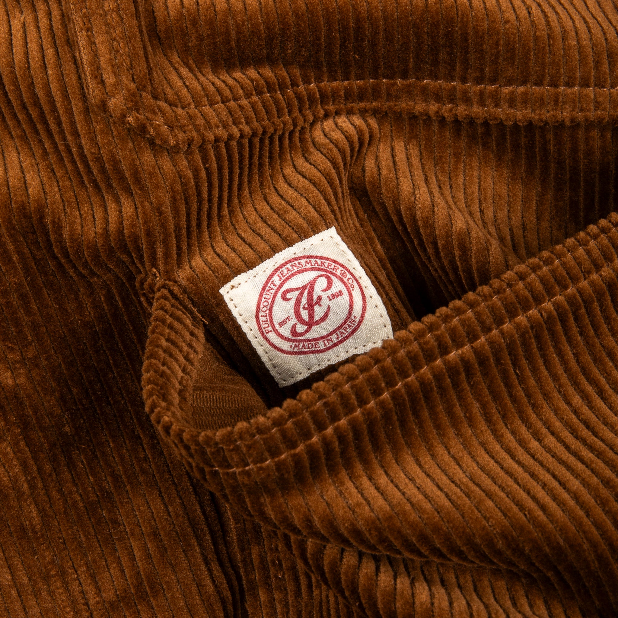 Fullcount x Frans Boone 2015 Chore Jacket 8-Wale Corduroy Camel