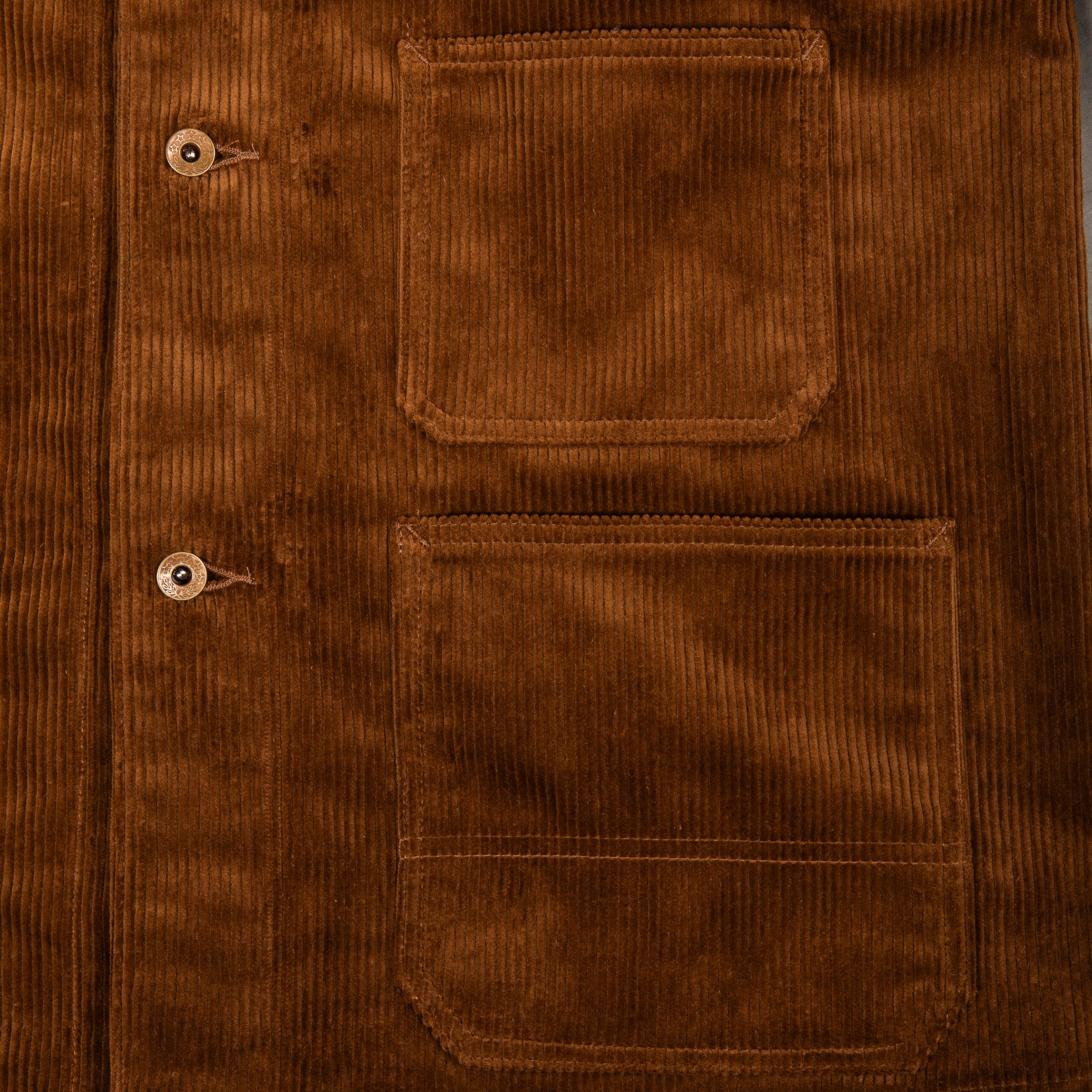 Fullcount x Frans Boone 2015 Chore Jacket 8-Wale Corduroy Camel