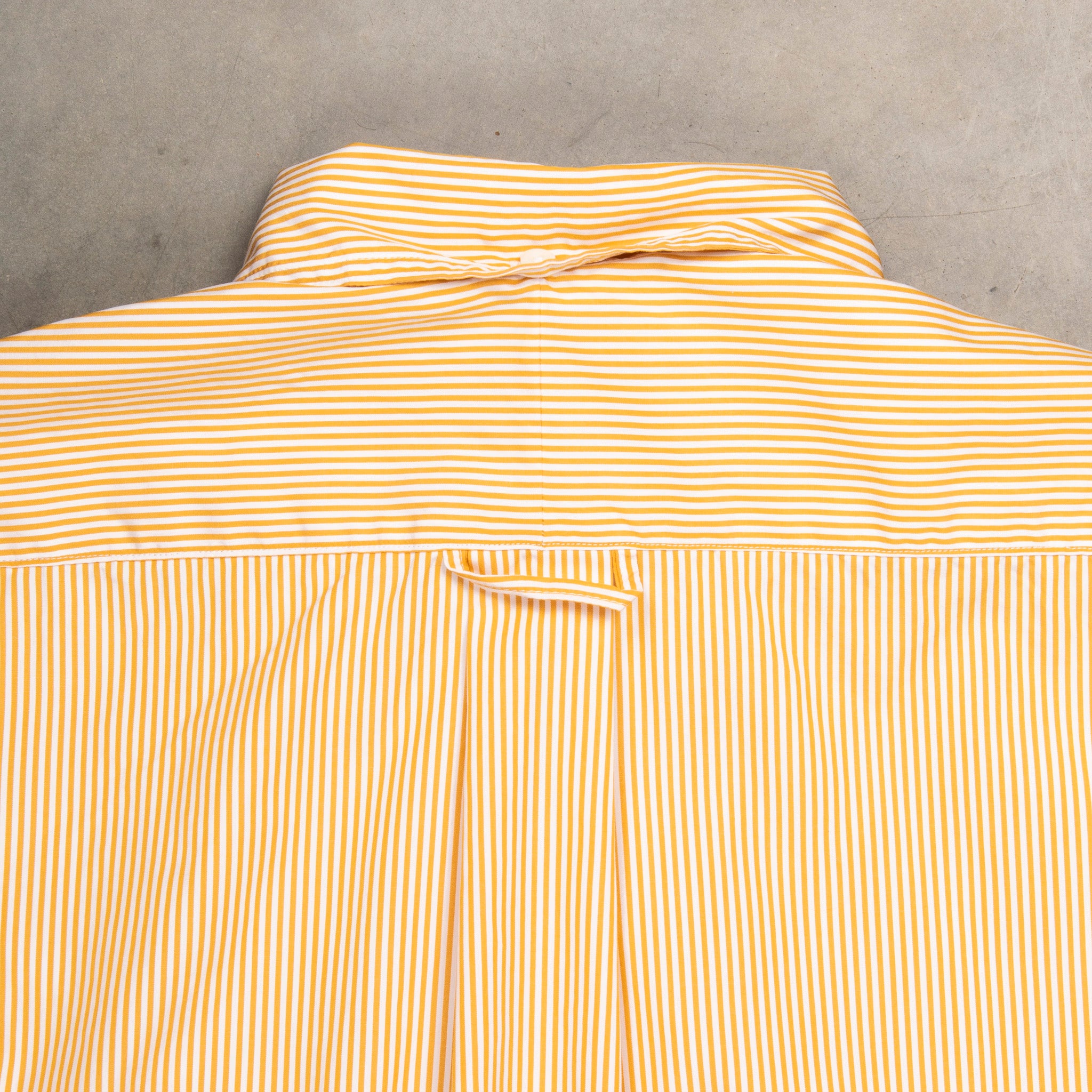 gitman gold dress shirts Gitman Vintage x Frans Boone 120/2 High Count Poplin Stripe