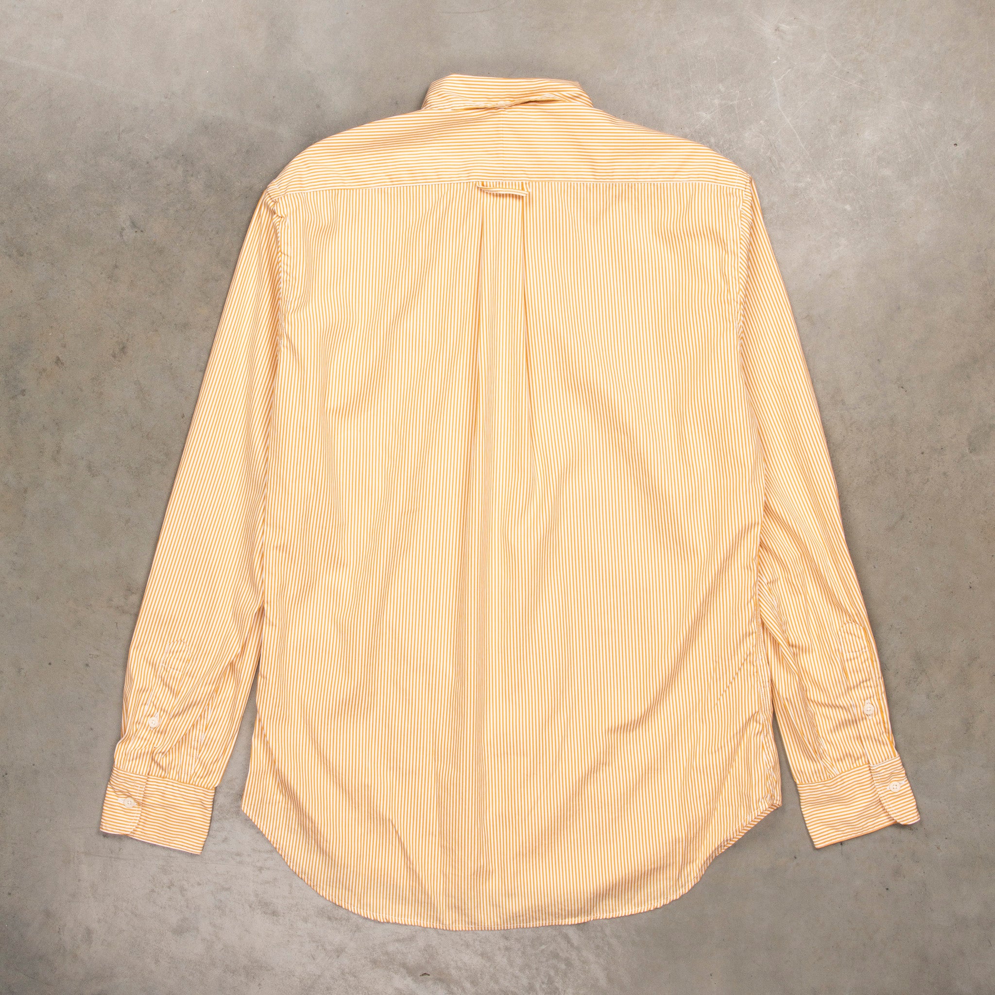 Gitman Vintage x Frans Boone 120/2 High Count Poplin Stripe - Bahama Gold