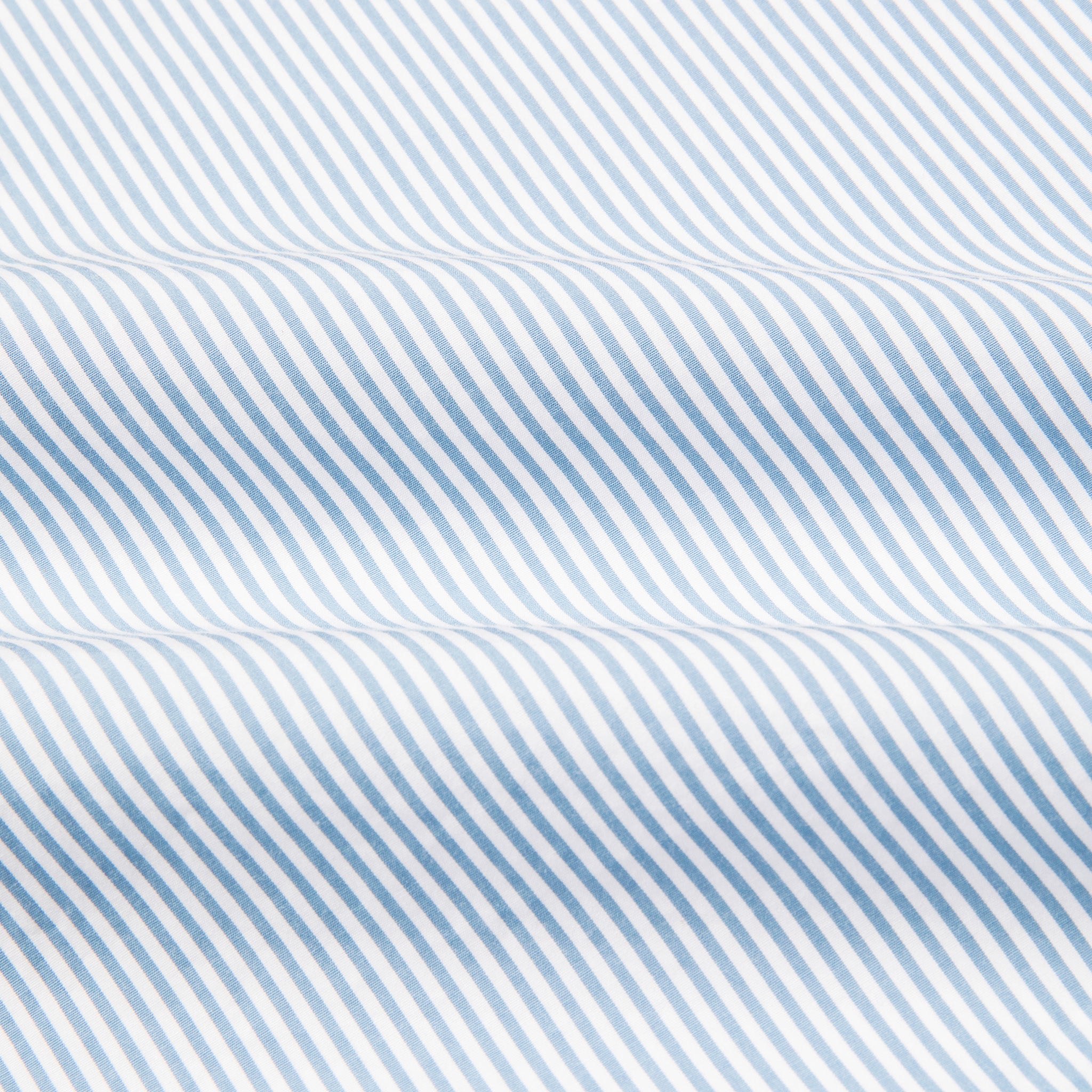 Gitman Vintage x Frans Boone 120/2 High Count Poplin Stripe - Teal