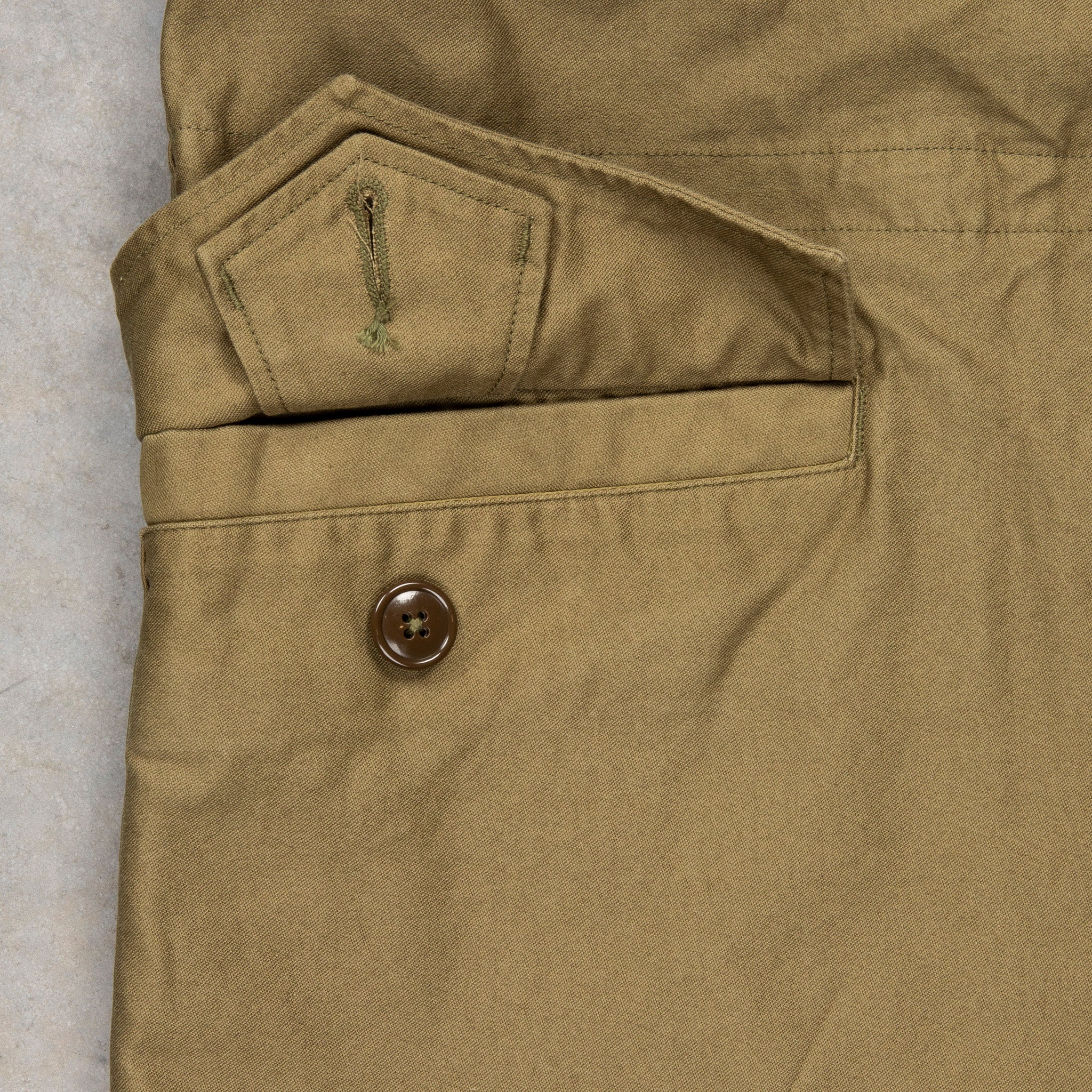 Orslow M-43 Jacket Reversed Sateen Army Green