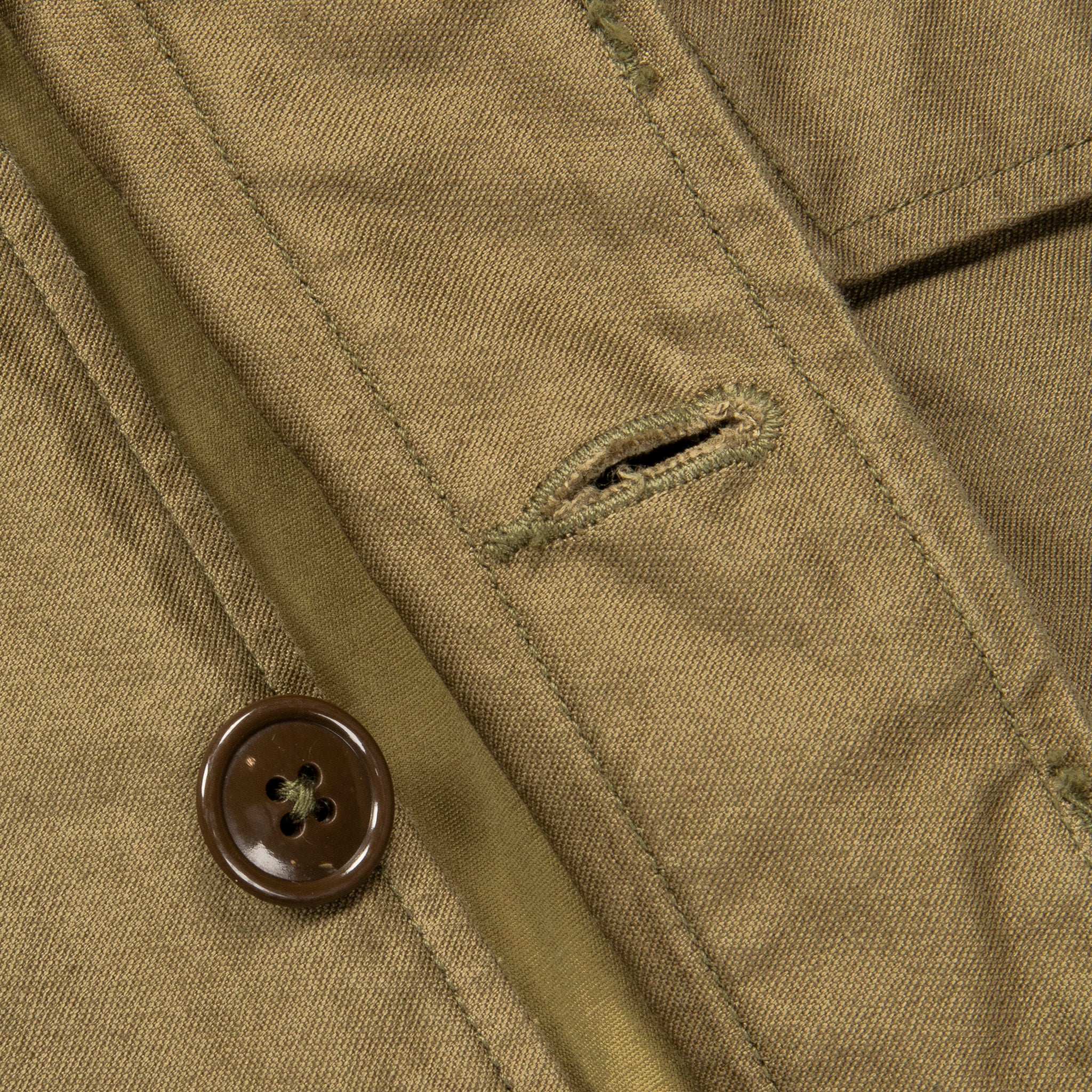 Orslow M-43 Jacket Reversed Sateen Army Green