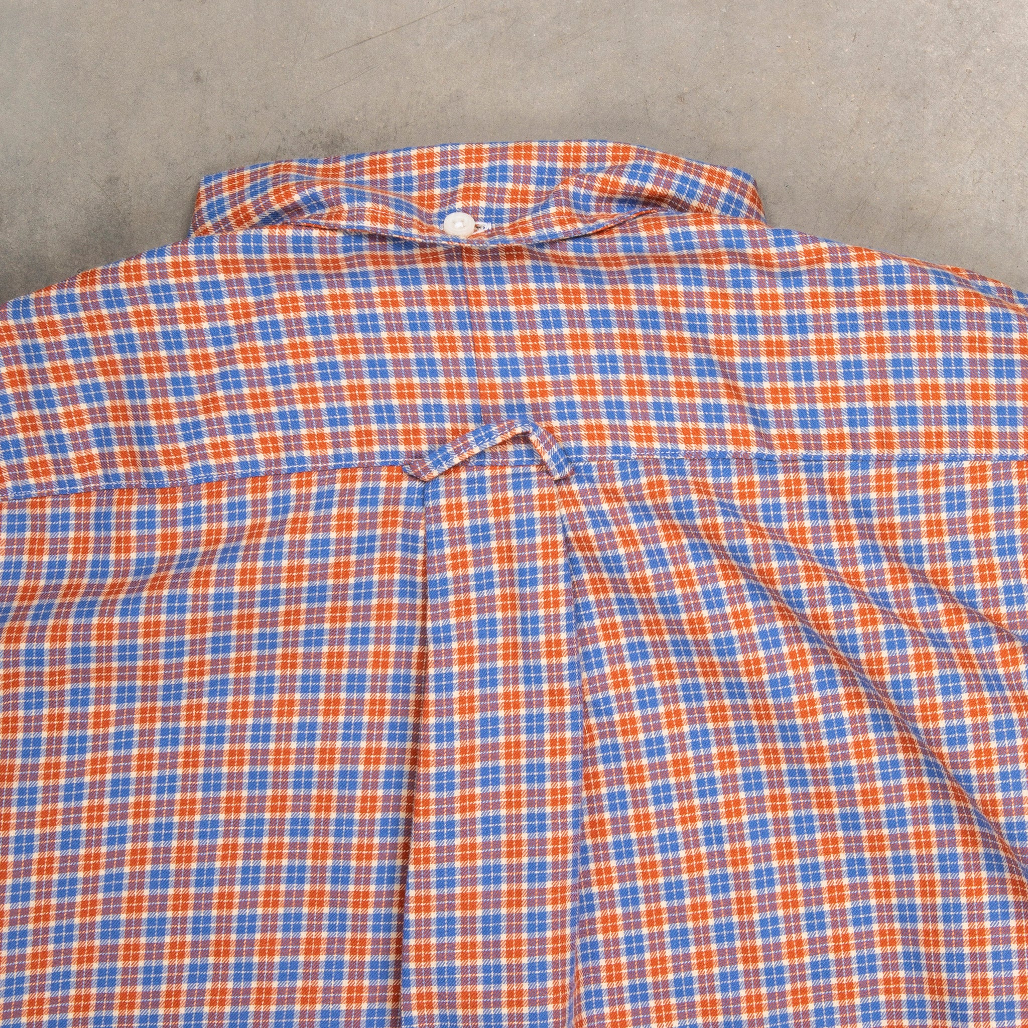 Gitman Vintage x Frans Boone Royal Flannel Plaid - Burnt Orange