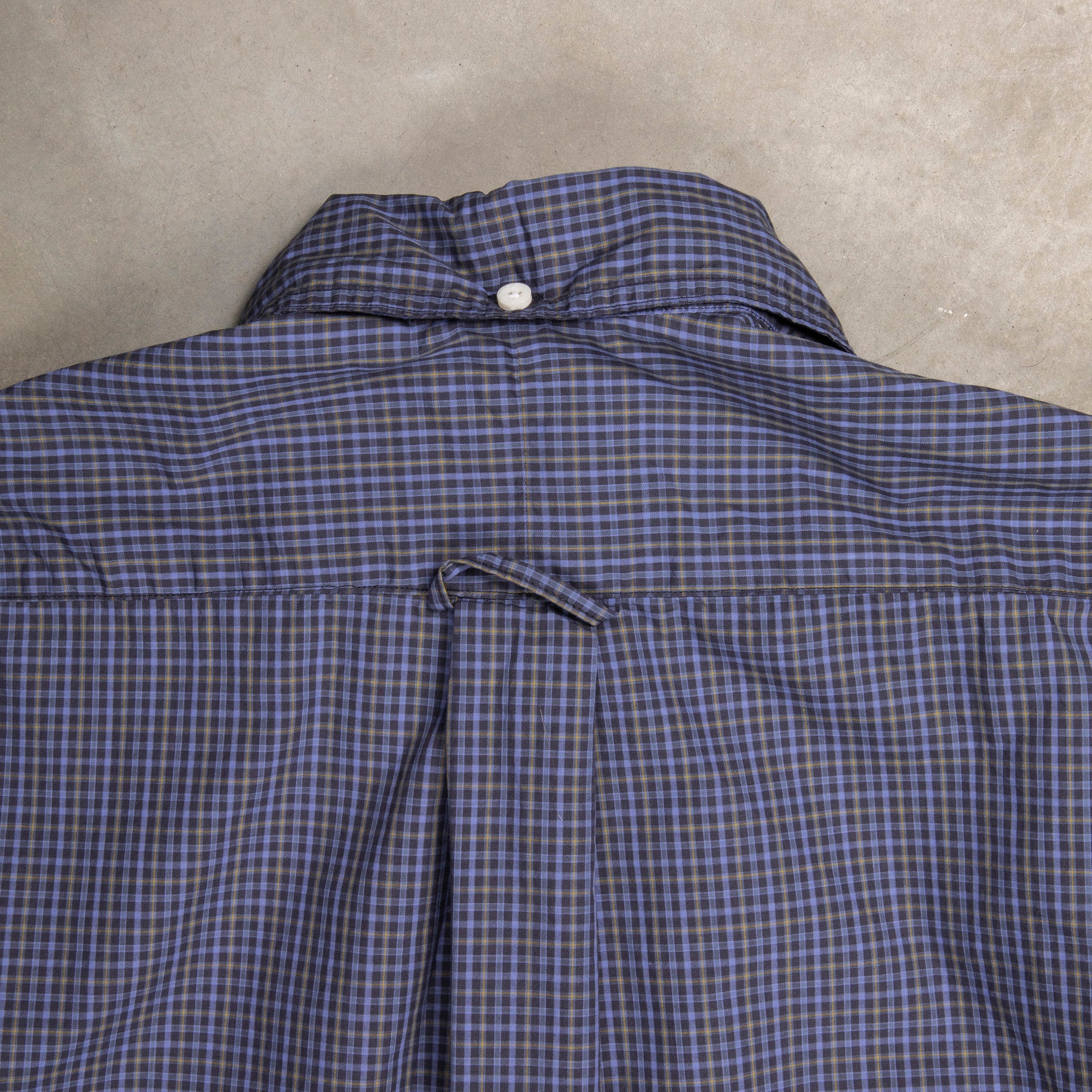 Gitman Vintage x Frans Boone 60/1 Typewriter Check - Nightshadow