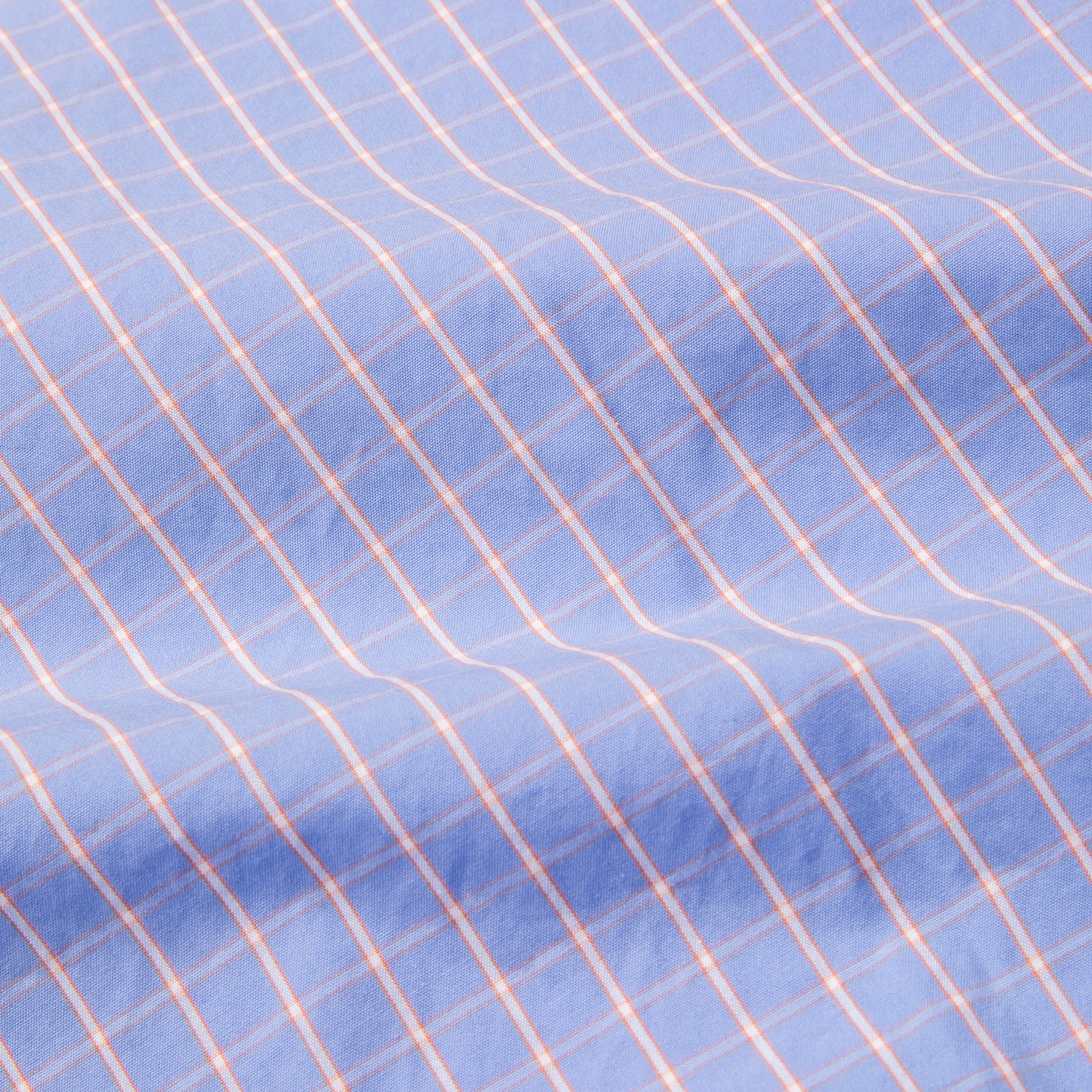 Gitman Vintage x Frans Boone 80/2 Smooth Poplin Check - Gulf