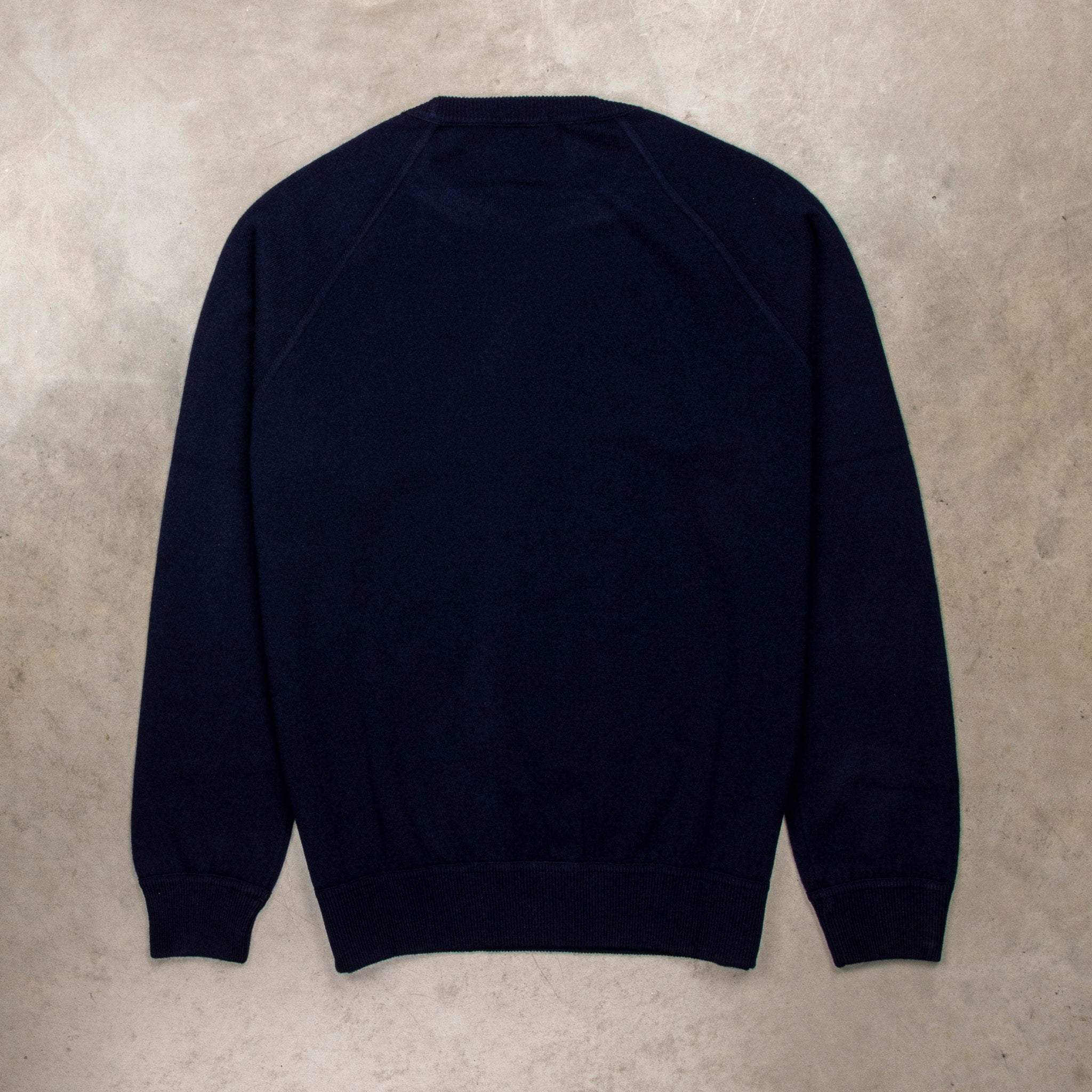 Drumohr Cashmere Felpa Blu Notte