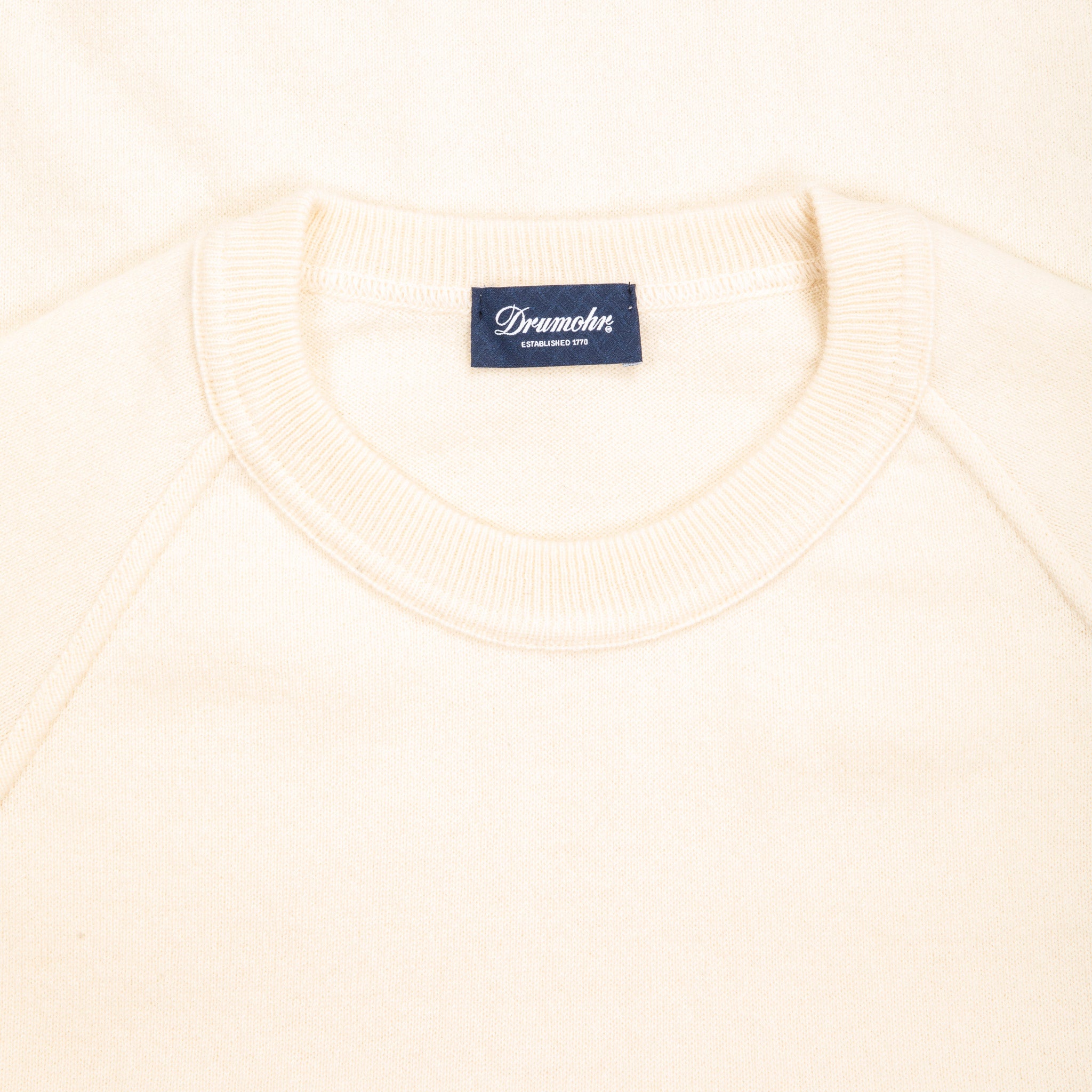 Drumohr Cashmere Felpa Panna