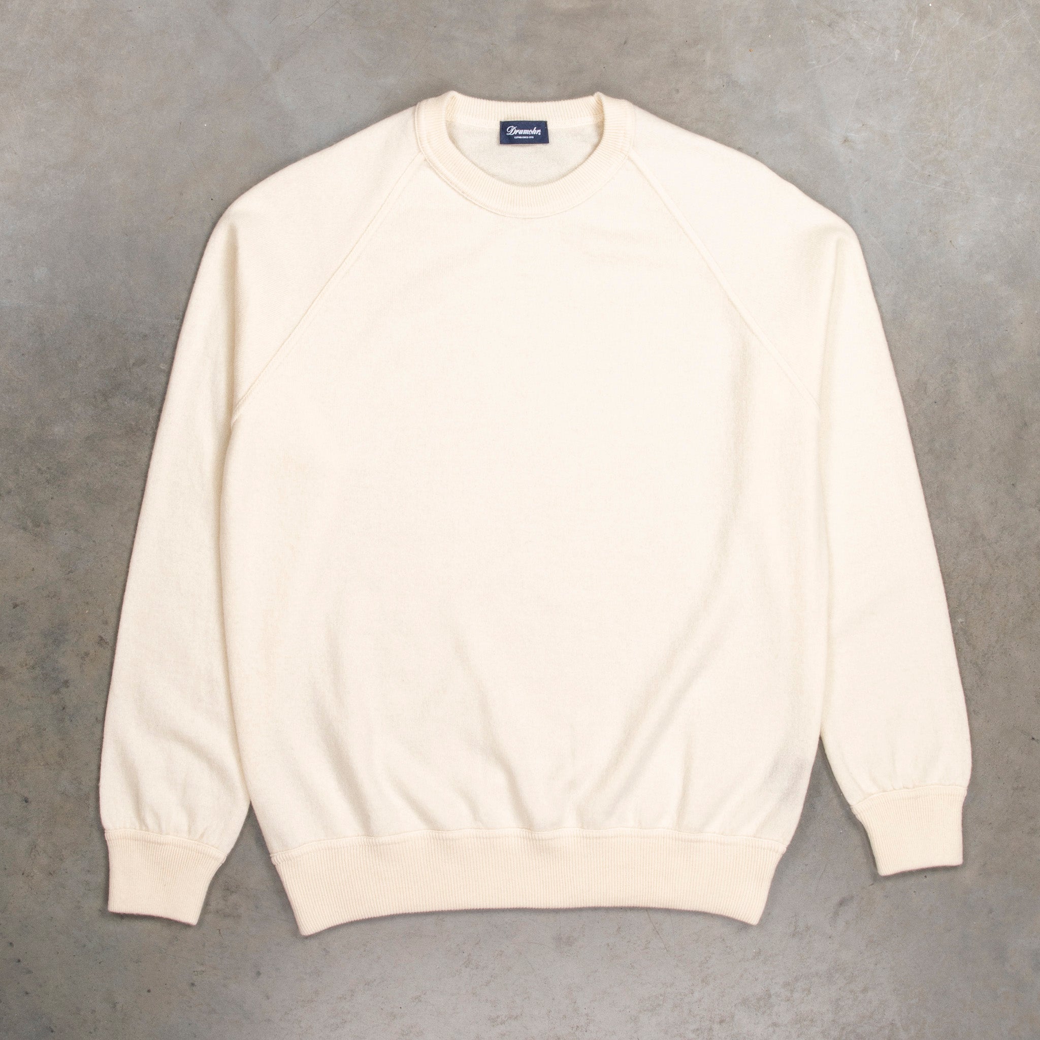Drumohr Cashmere Felpa Panna