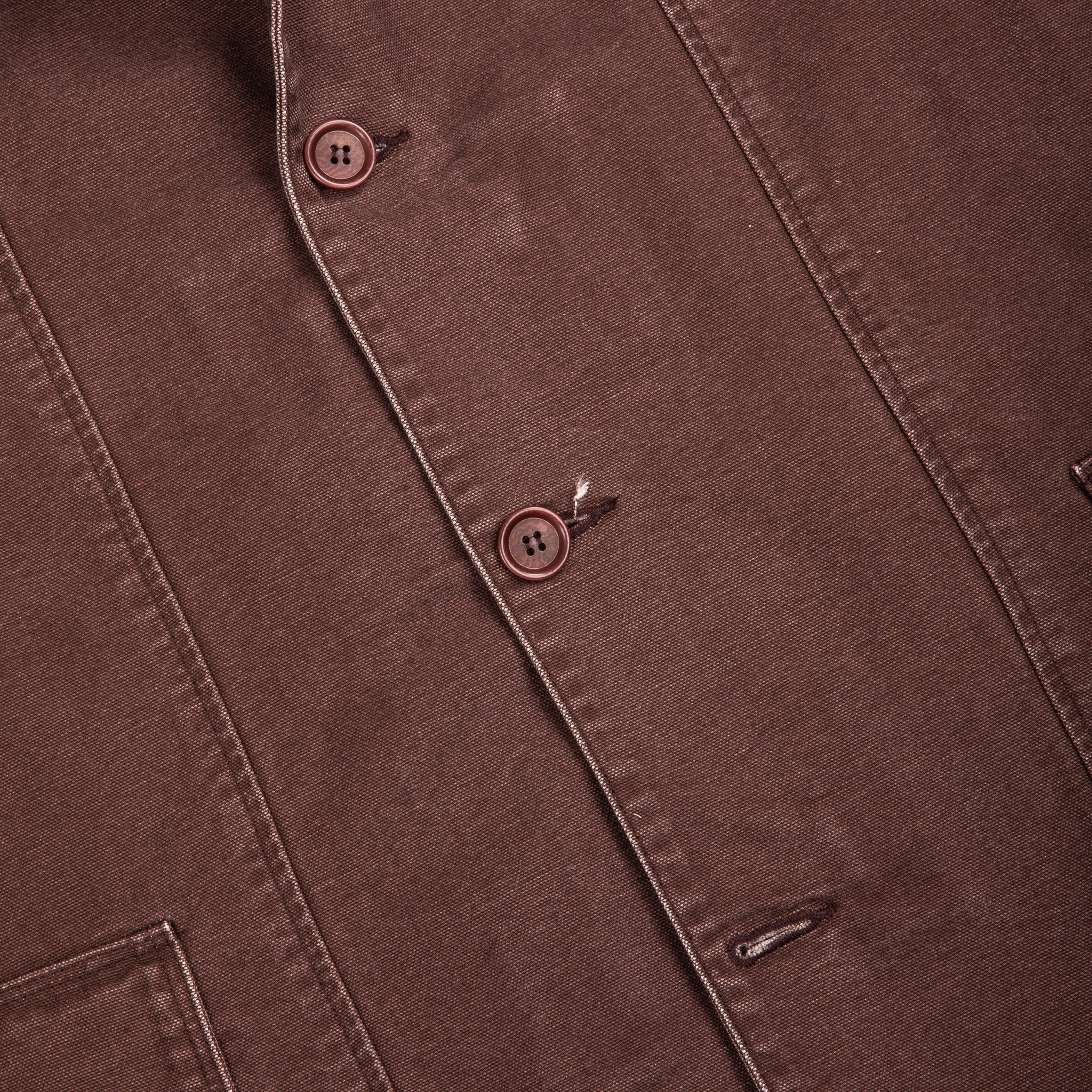The Corona Utility CJ076 Utica Field Coat Chocolate Brown