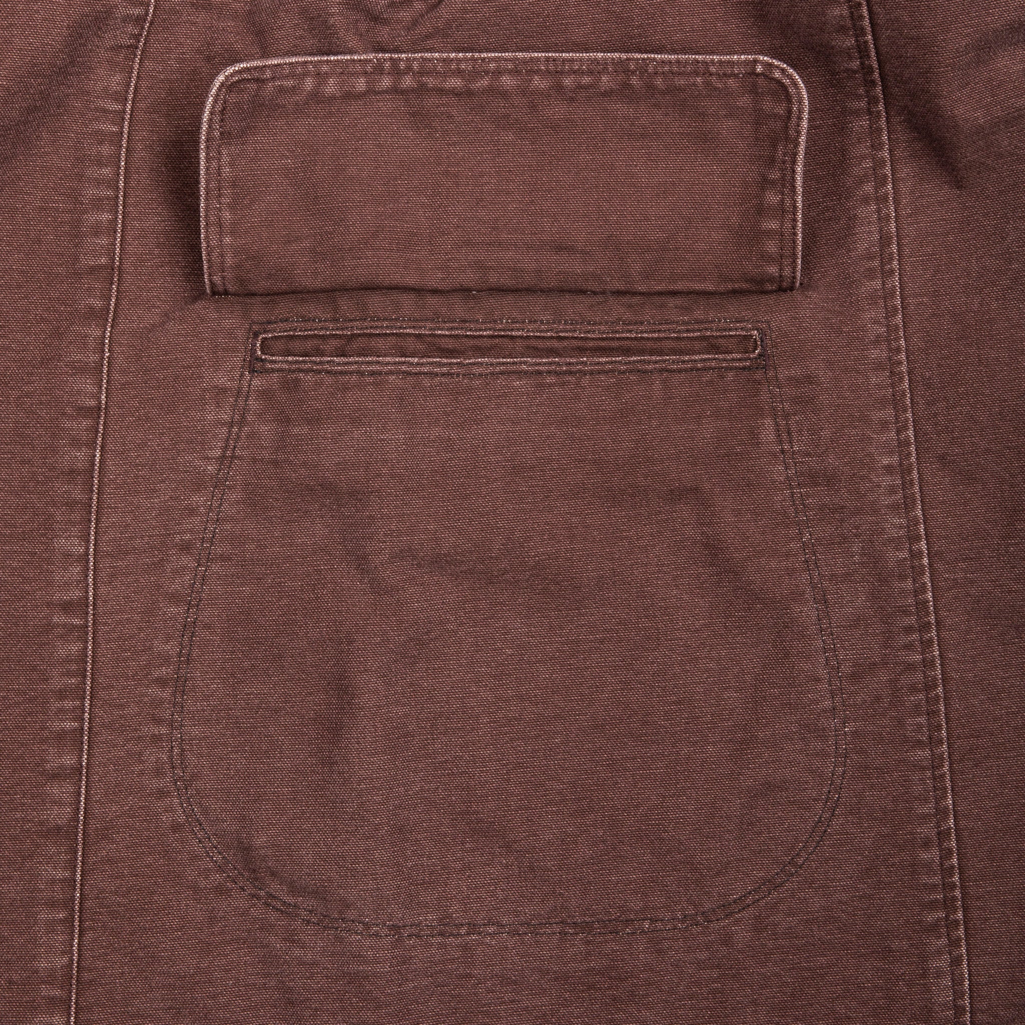 The Corona Utility CJ076 Utica Field Coat Chocolate Brown