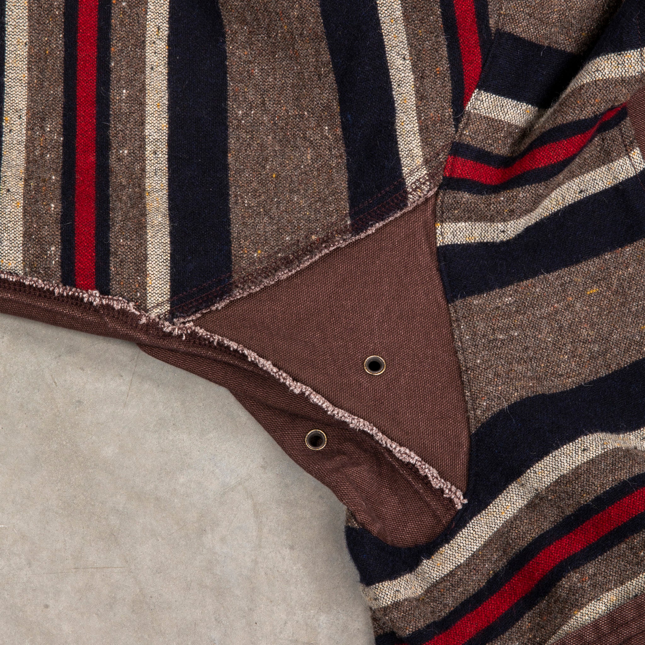 The Corona Utility CJ076 Utica Field Coat Chocolate Brown