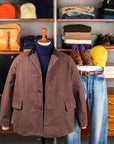 The Corona Utility CJ076 Utica Field Coat Chocolate Brown