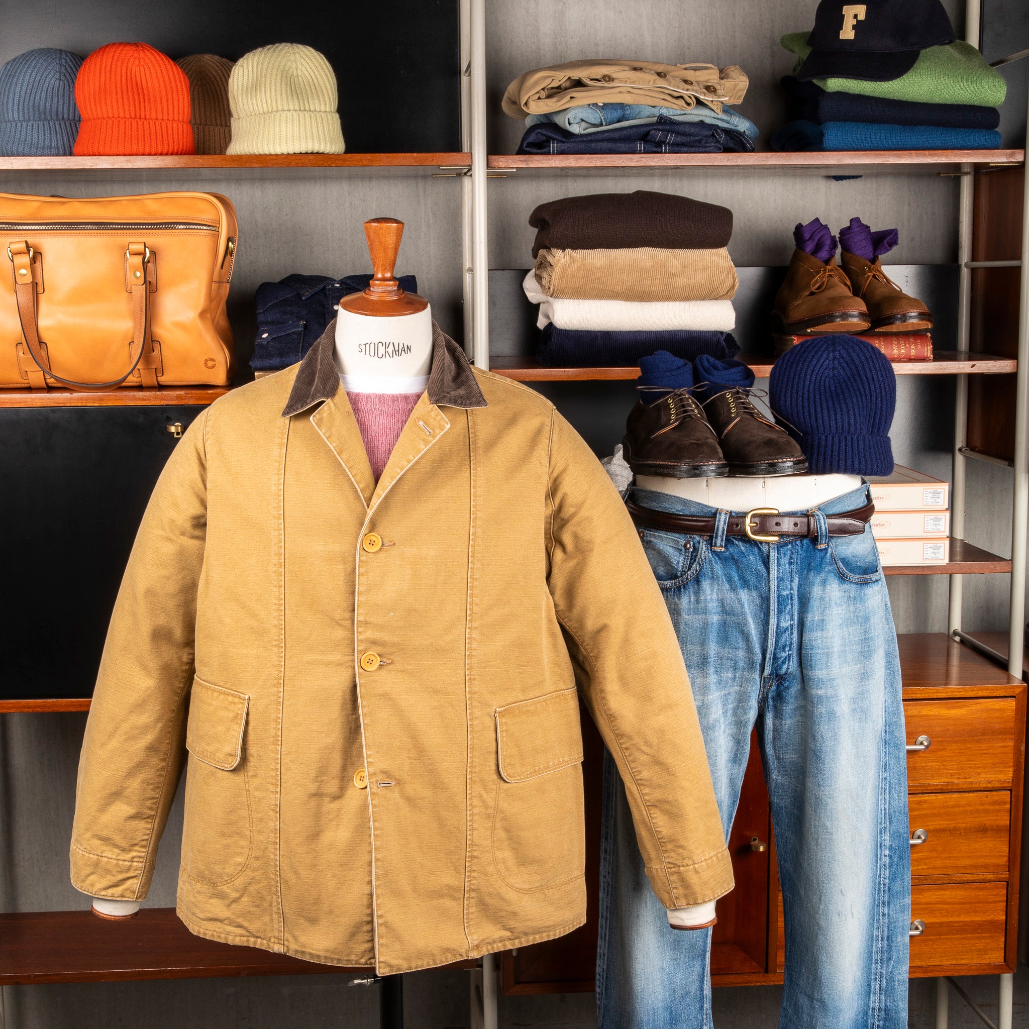 The Corona Utility CJ076 Utica Field Coat Khaki