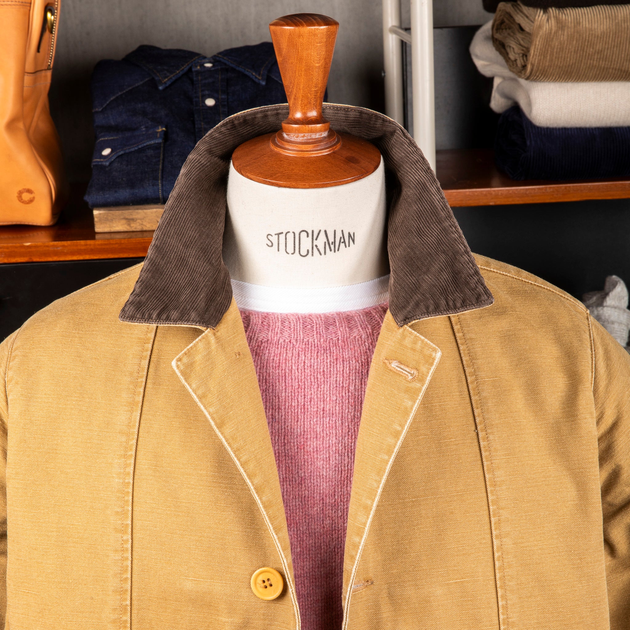 The Corona Utility CJ076 Utica Field Coat Khaki