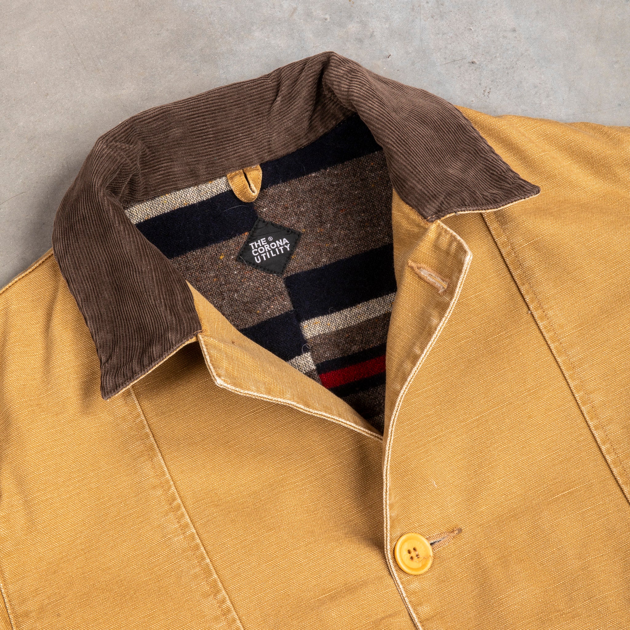 The Corona Utility CJ076 Utica Field Coat Khaki