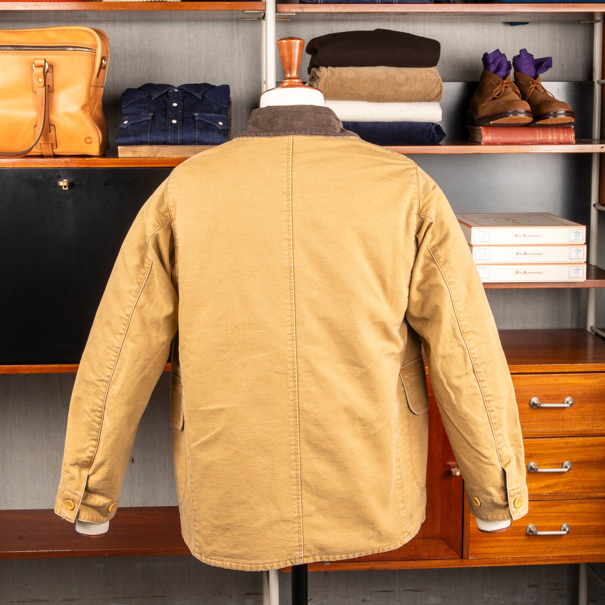 The Corona Utility CJ076 Utica Field Coat Khaki