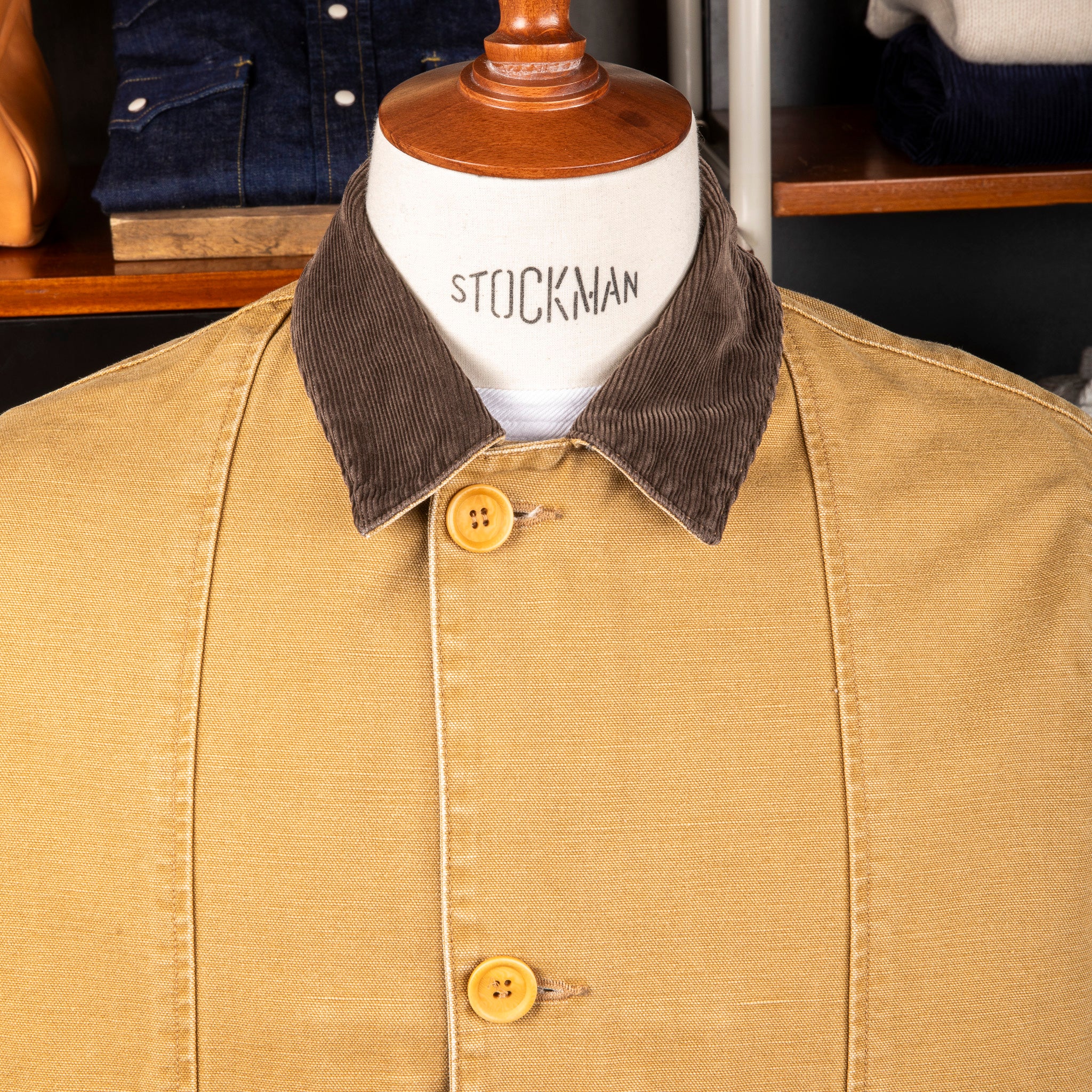 The Corona Utility CJ076 Utica Field Coat Khaki – Frans Boone Store