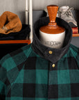 Remi Relief Checkered Field Jacket Flannel Green