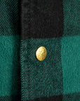 Remi Relief Checkered Field Jacket Flannel Green