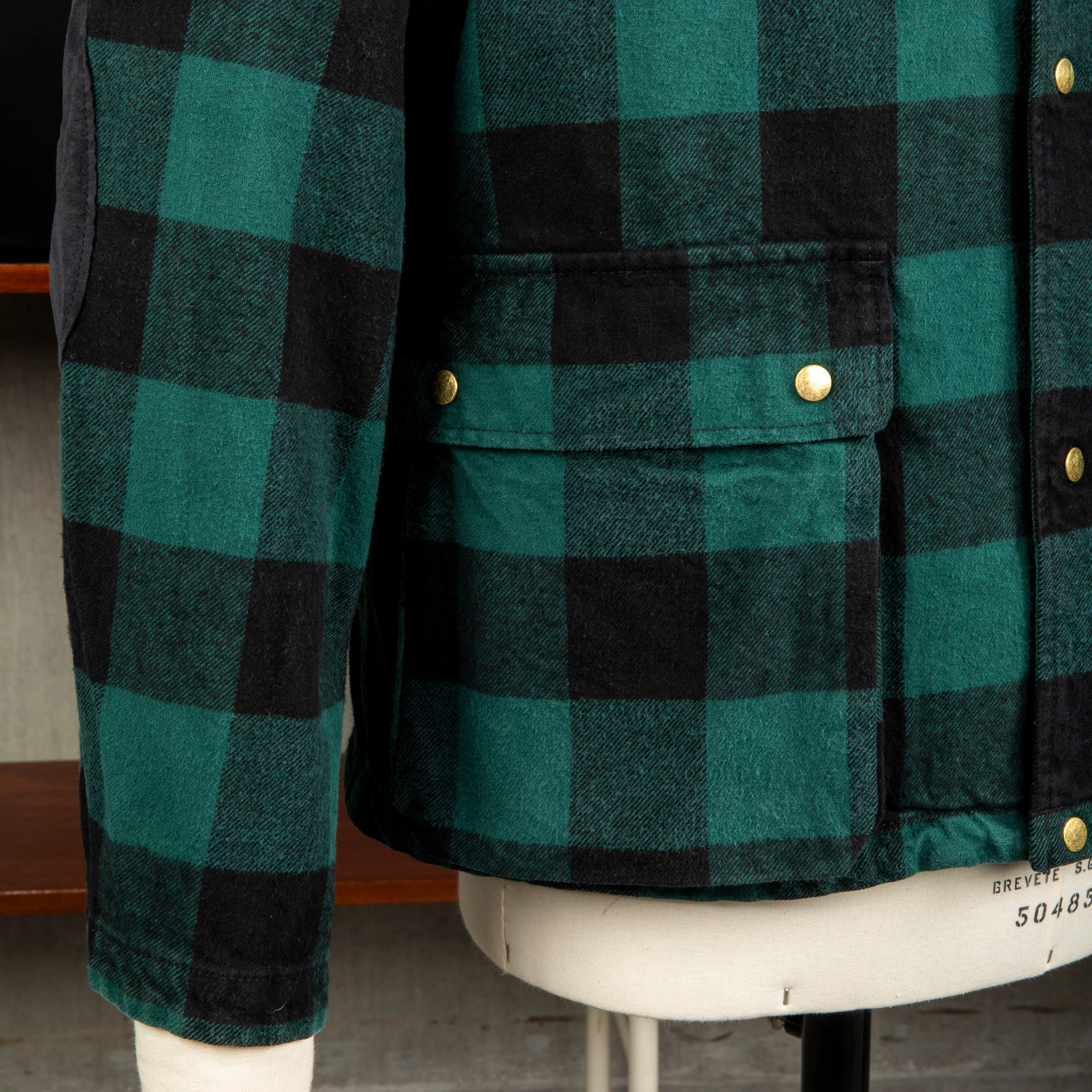 Remi Relief Checkered Field Jacket Flannel Green – Frans Boone Store