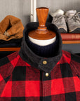 Remi Relief Checkered Field Jacket Flannel Red