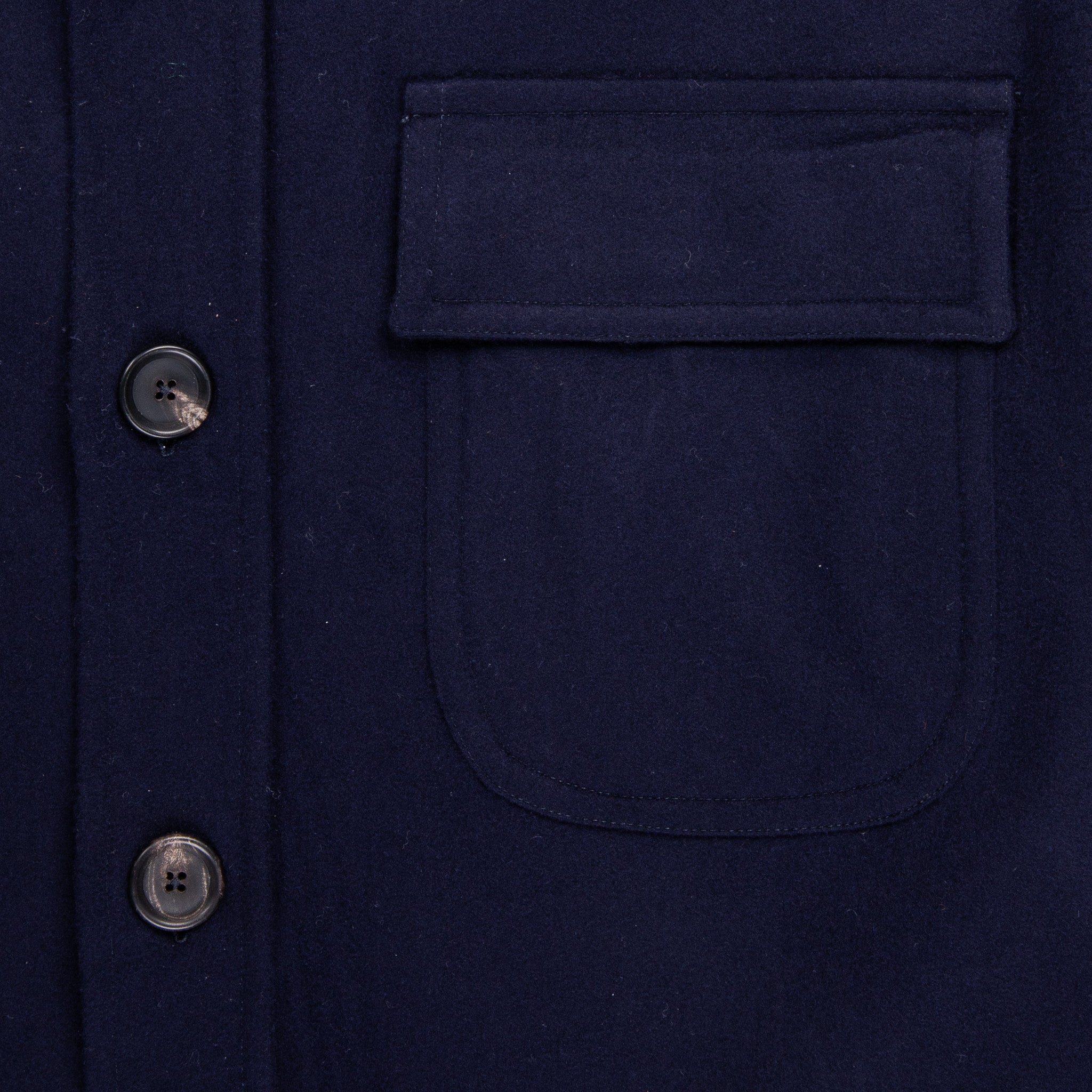 De Petrillo Shirt Jacket Loro Piana Wish Blu Navy – Frans Boone Store
