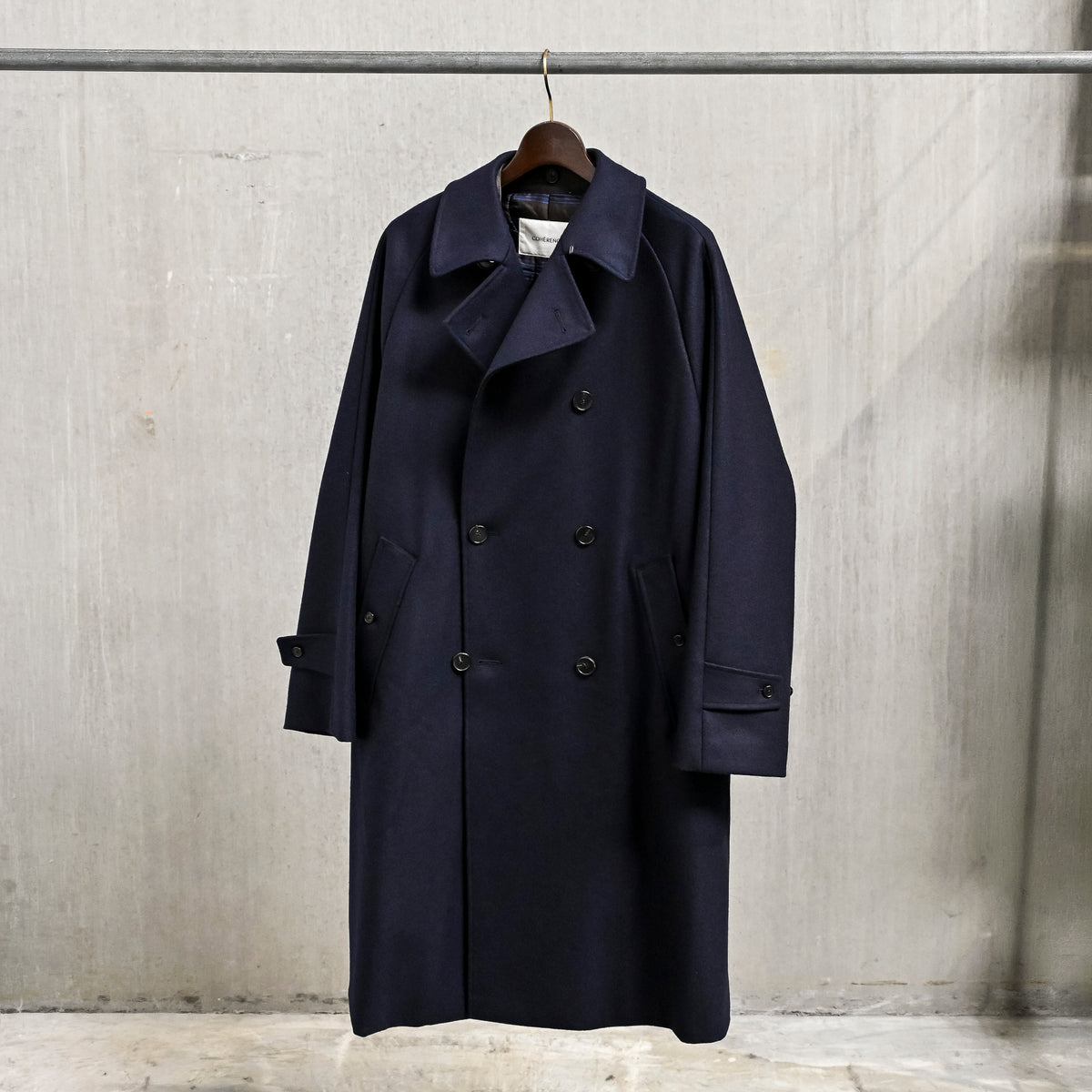 Cohérence Foufou II Melton Jersey Dark Blue