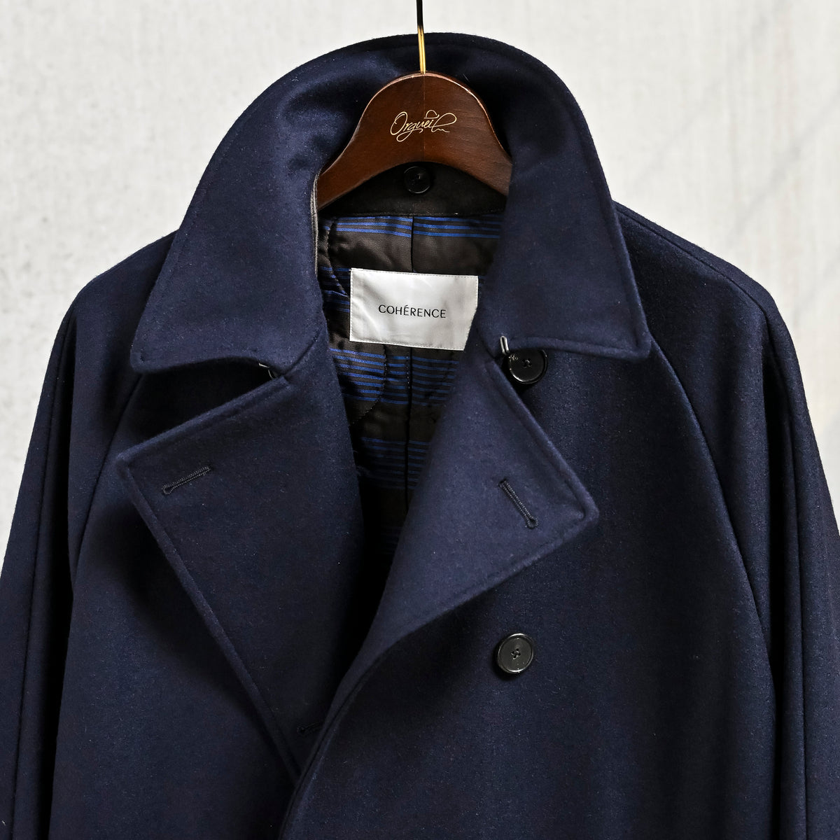 Cohérence Foufou II Melton Jersey Dark Blue