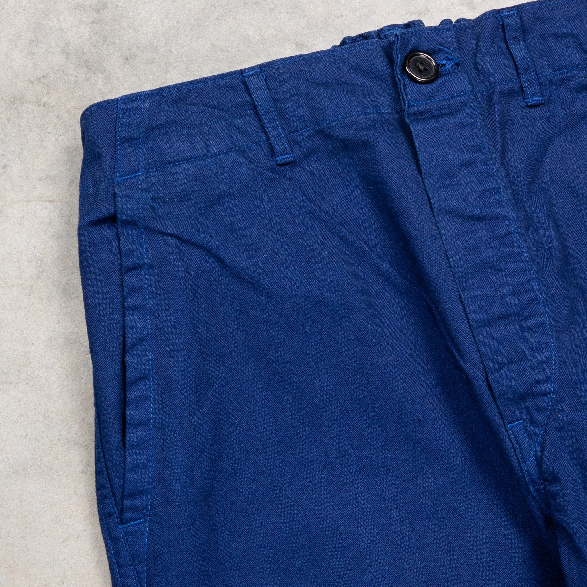 Orslow French Work Pants Herringbone Twill Blue Frans Boone Store Orslow French Work Pants Herringbone Twill Blue Frans Boone Store