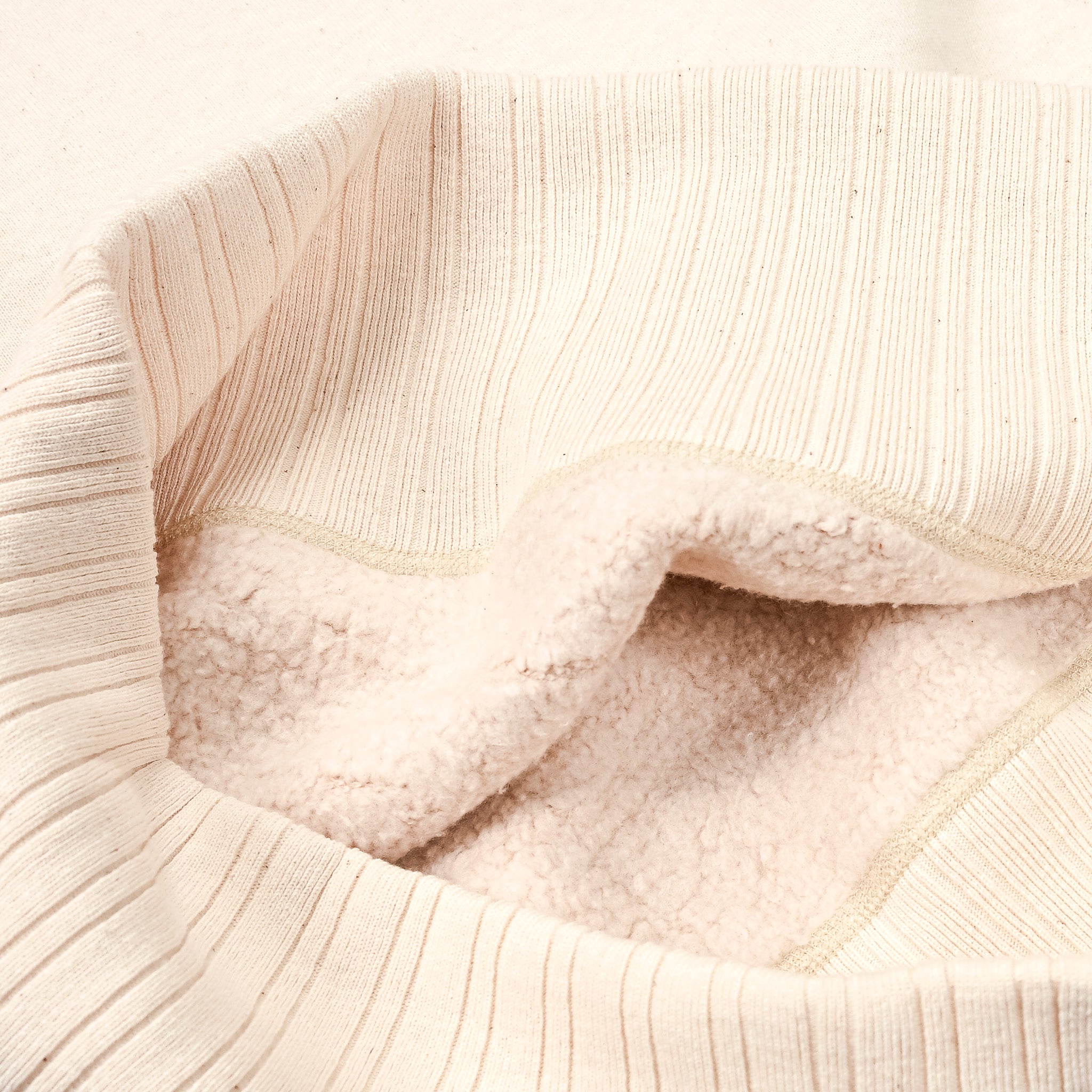 Fullcount 3741 Double V Sweatshirt Ecru