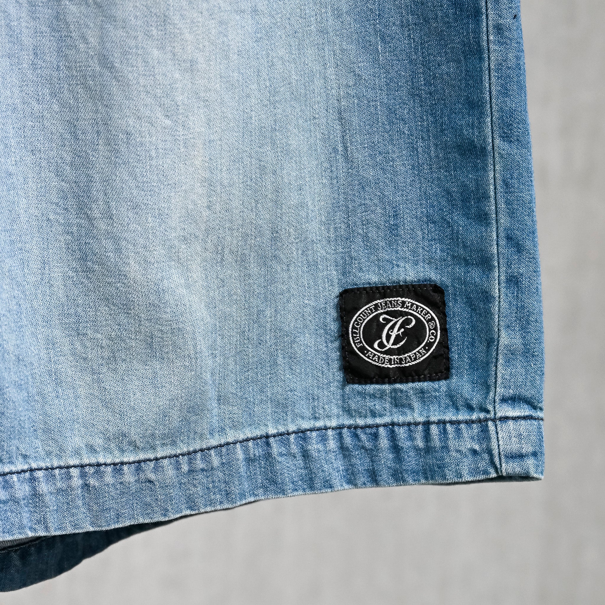 Fullcount 1143HW-2 Washed Denim Resort Shorts