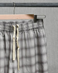 Fullcount 1143-4 Ombre Check Resort Shorts Gray